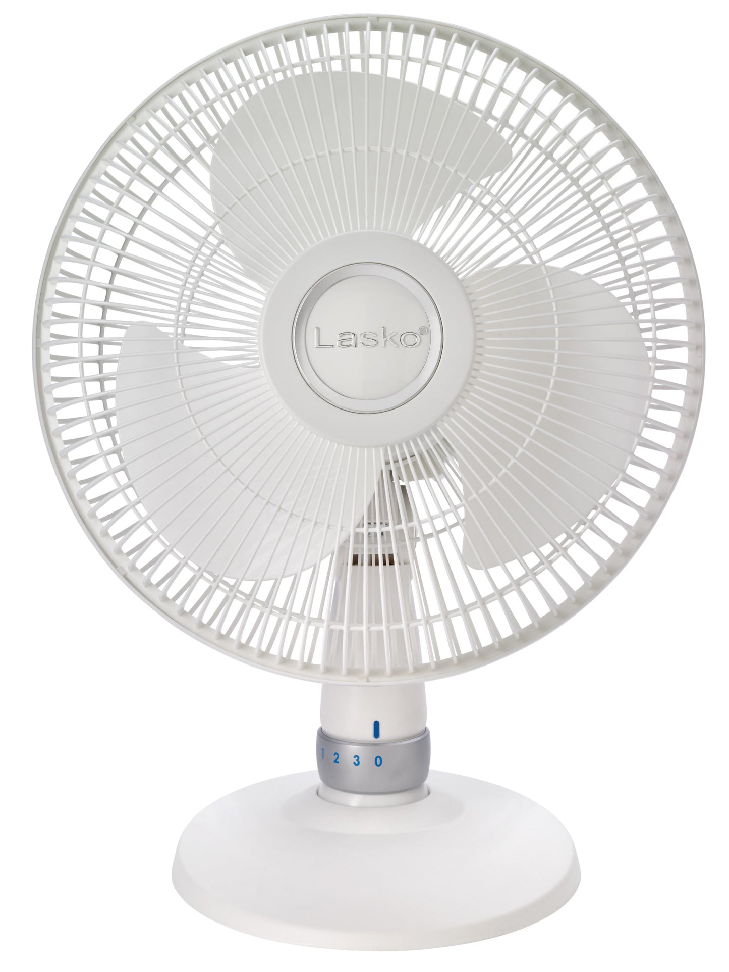 Lasko 12" 3- Speed Performance Table Fan, 2022, White