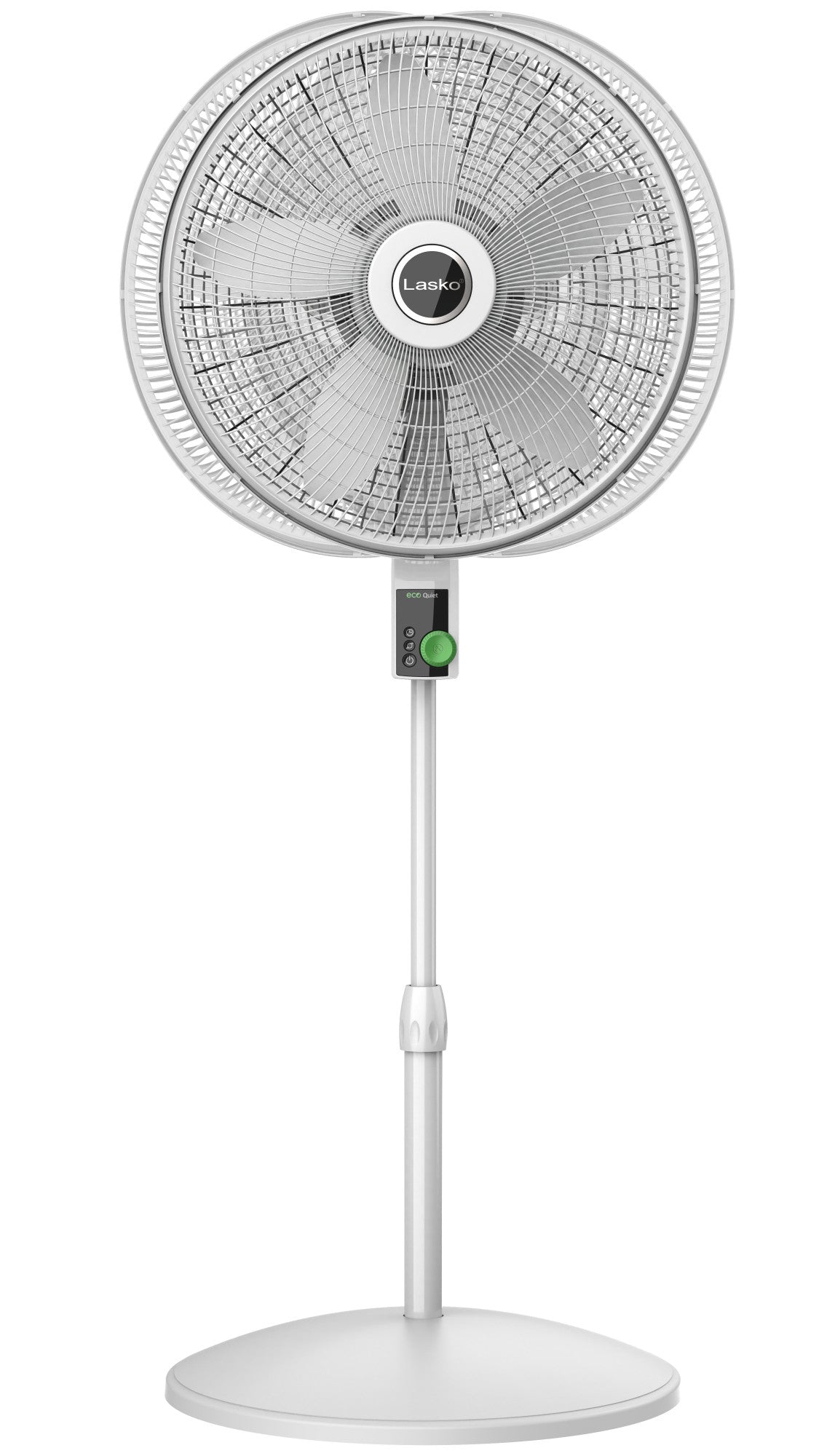 Lasko 18" 12-Speed EcoQuiet DC Motor Pedestal Fan with Remote Control