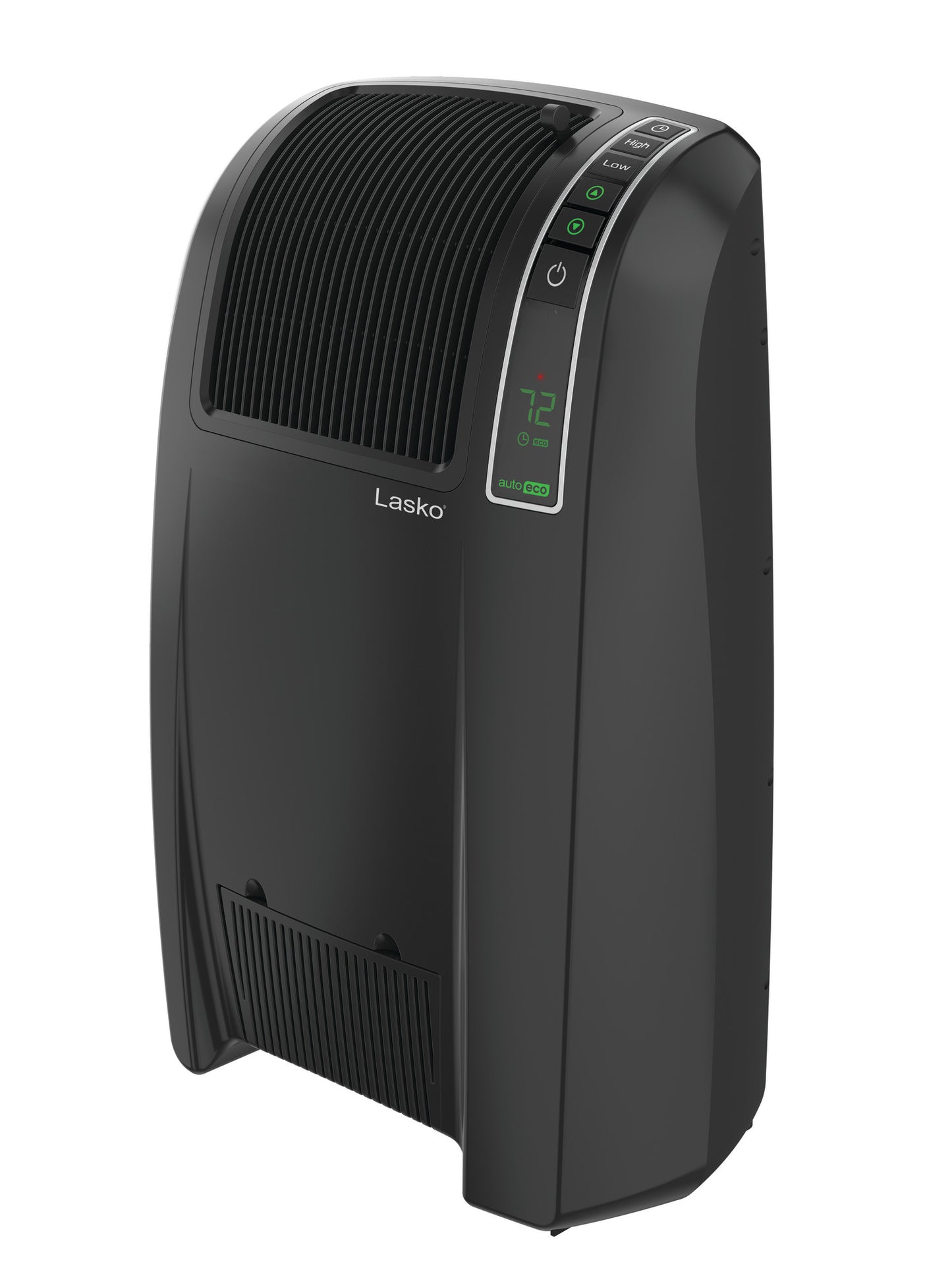Lasko Cyclonic Digital Ceramic Heater, 5868, Black