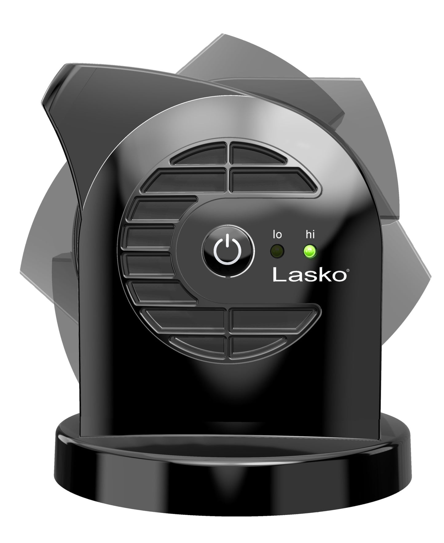 Lasko MyCool Mini USB 2- Speed Desk Fan with USB Cable and AC Adapter, D301, Black