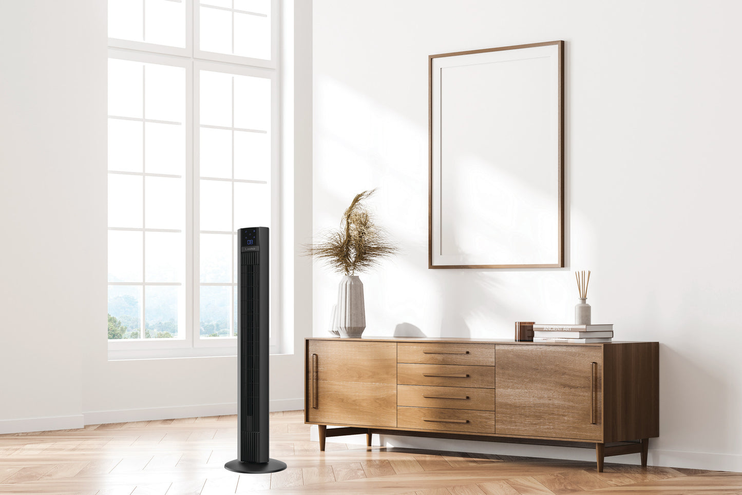 Lasko T48336 Xtra Air 48" Tower Fan with Auto Mode and Remote Control