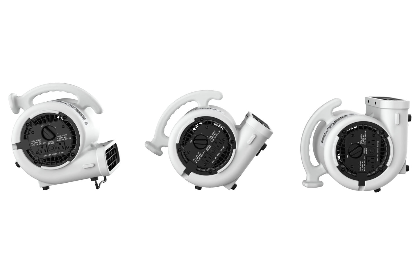 Lasko SF-20-G2 Super Fan Max Multi-Purpose Compact Air Mover, Gray