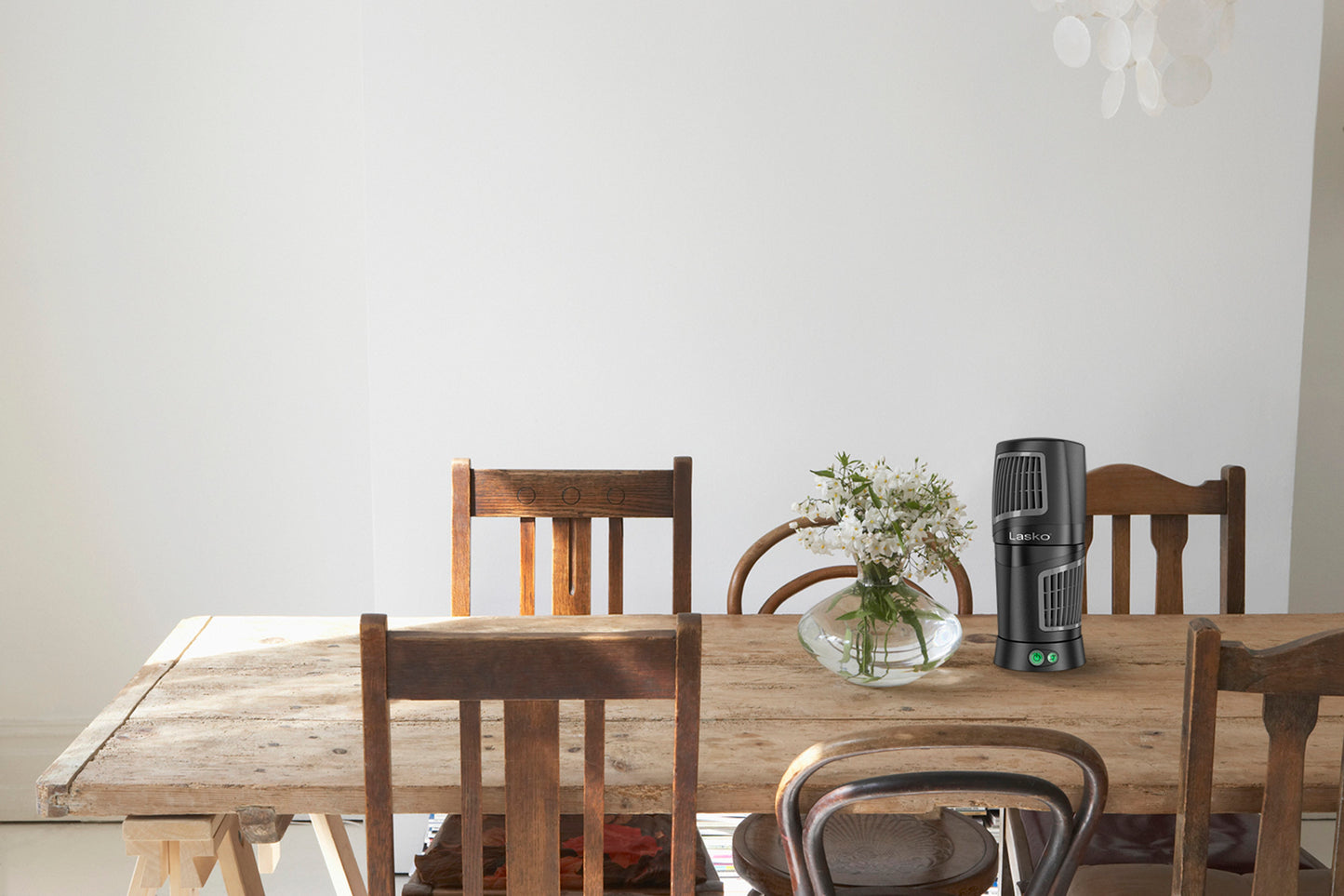 Lasko 4911 Twist-Top Desktop Tower Fan with 3 Speeds