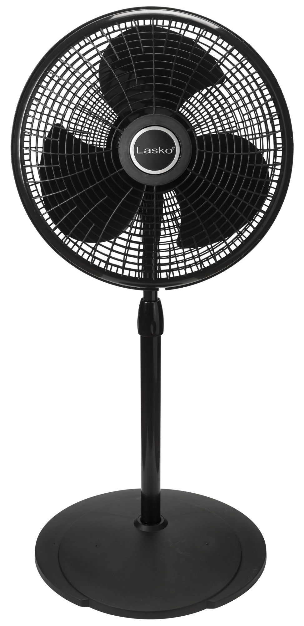 Lasko 16" Performance Oscillating Pedestal Fan with 3 Speeds, 2527, Black