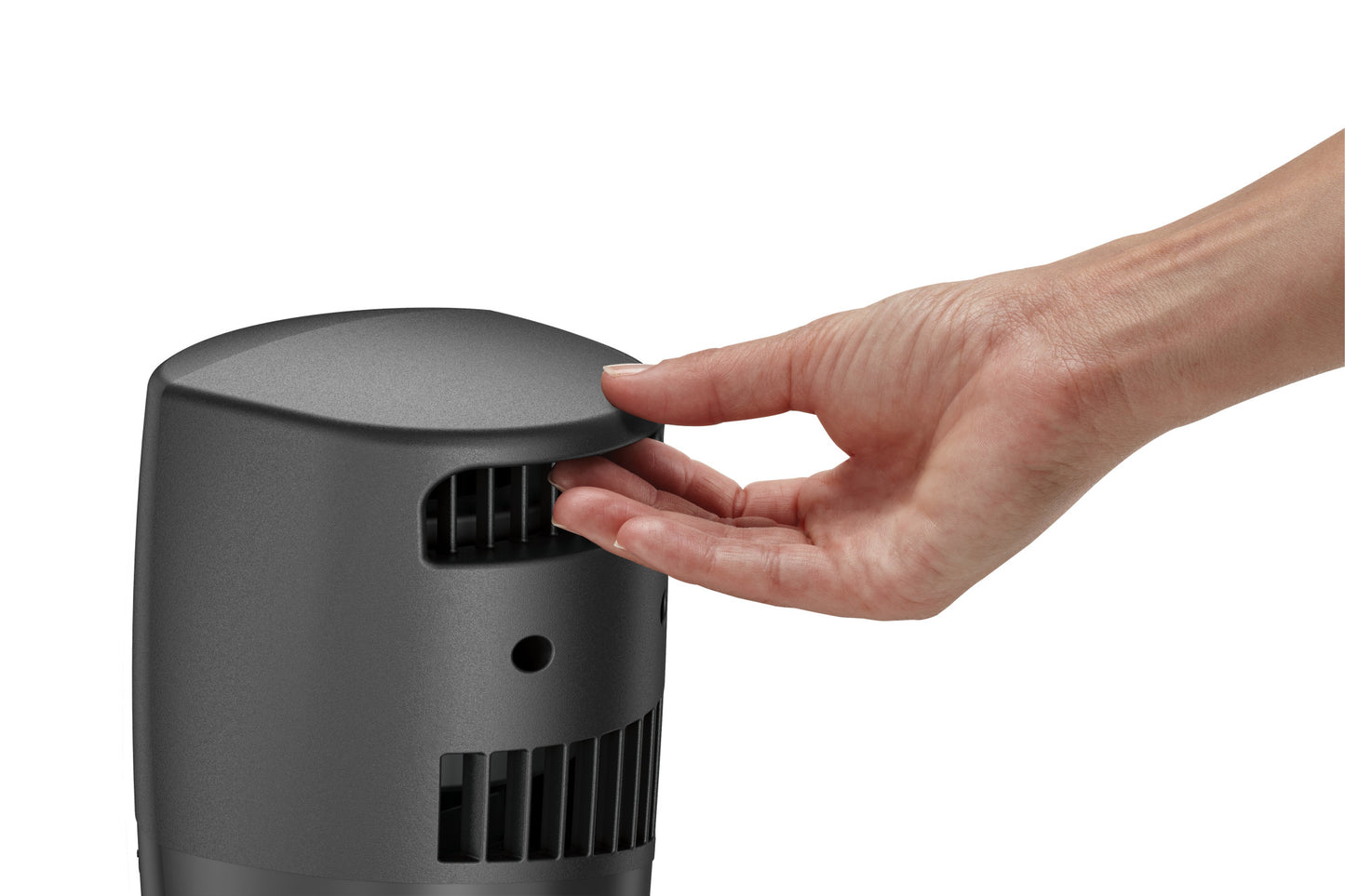 Lasko Desktop Wind Tower Oscillating Multi-Directional Fan, T12114, Black