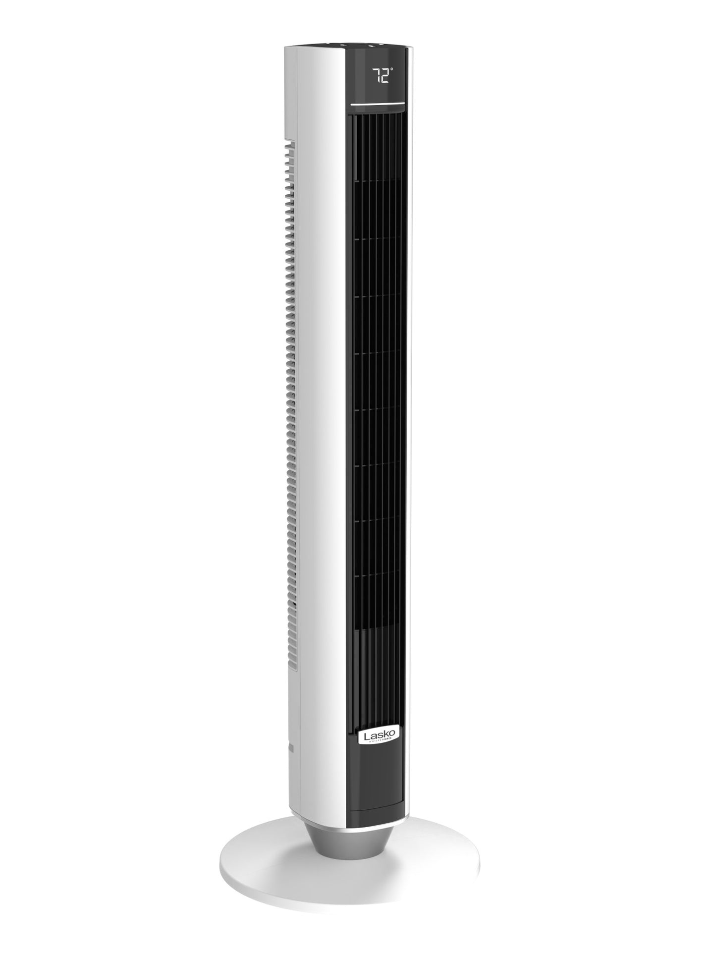 Lasko 40" DC Tower Fan: Oscillating, 12-Speed, Remote, Timer, White