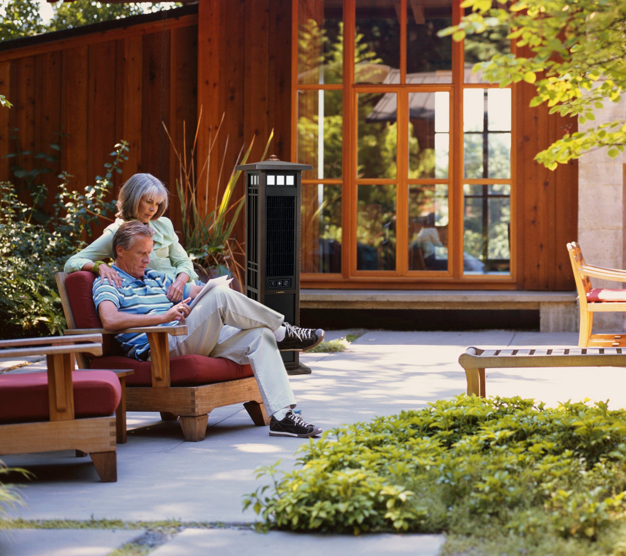 Lasko Elegant Outdoor Living 3-Speed Tower Fan - Thumbnail 3