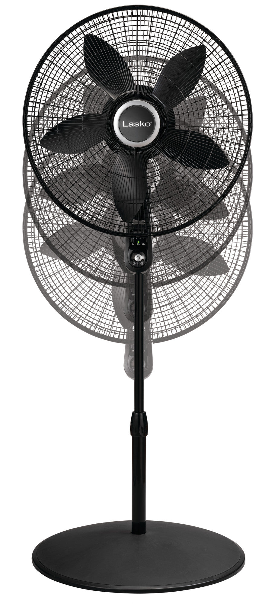 Lasko 20" Oscillating Pedestal Fan with Remote Control, S20625, Black