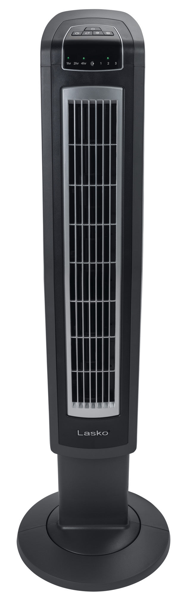 Lasko 42" High-Reaching Tower Fan with Remote Control, T42552, Gray