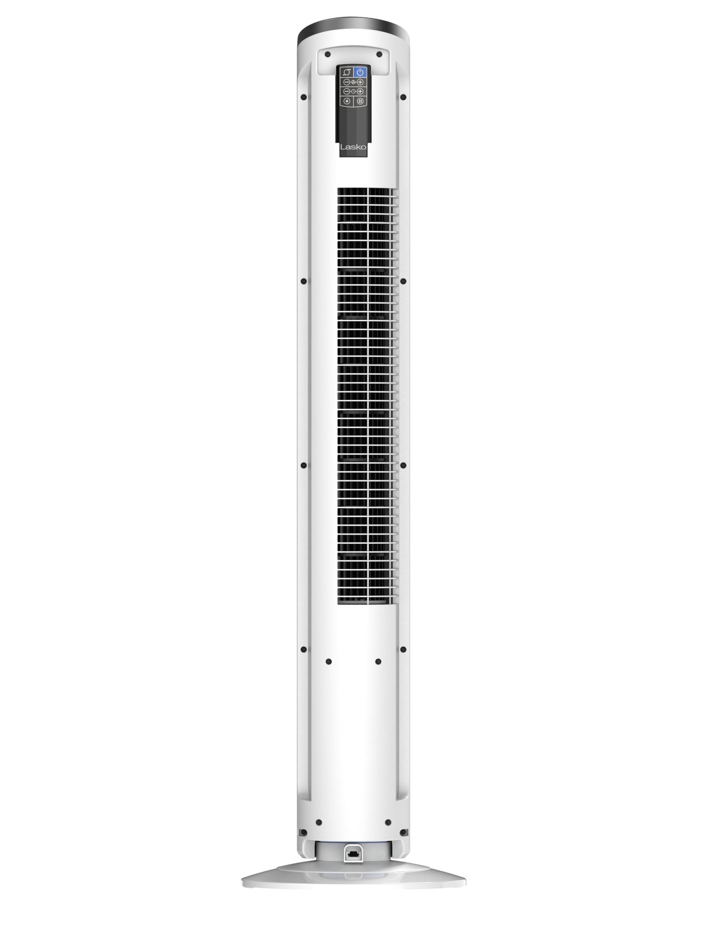 Lasko WhisperForce™ DC 42" Tower Fan (12-speed, remote, white)