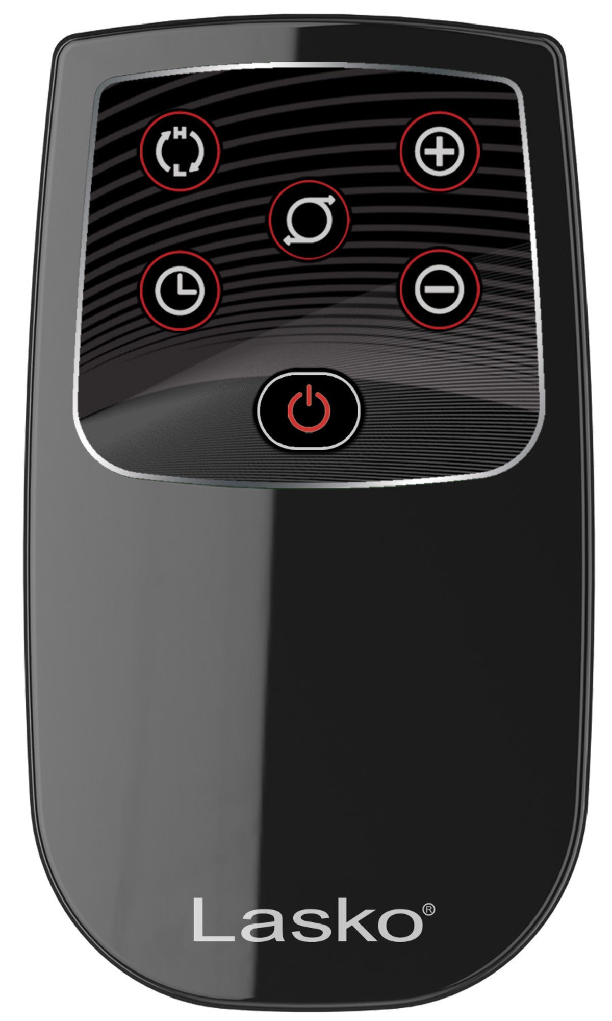 Lasko 1500W 23-In. Ceramic Tower Space Heater with Timer and Remote Control, CT22766, Black