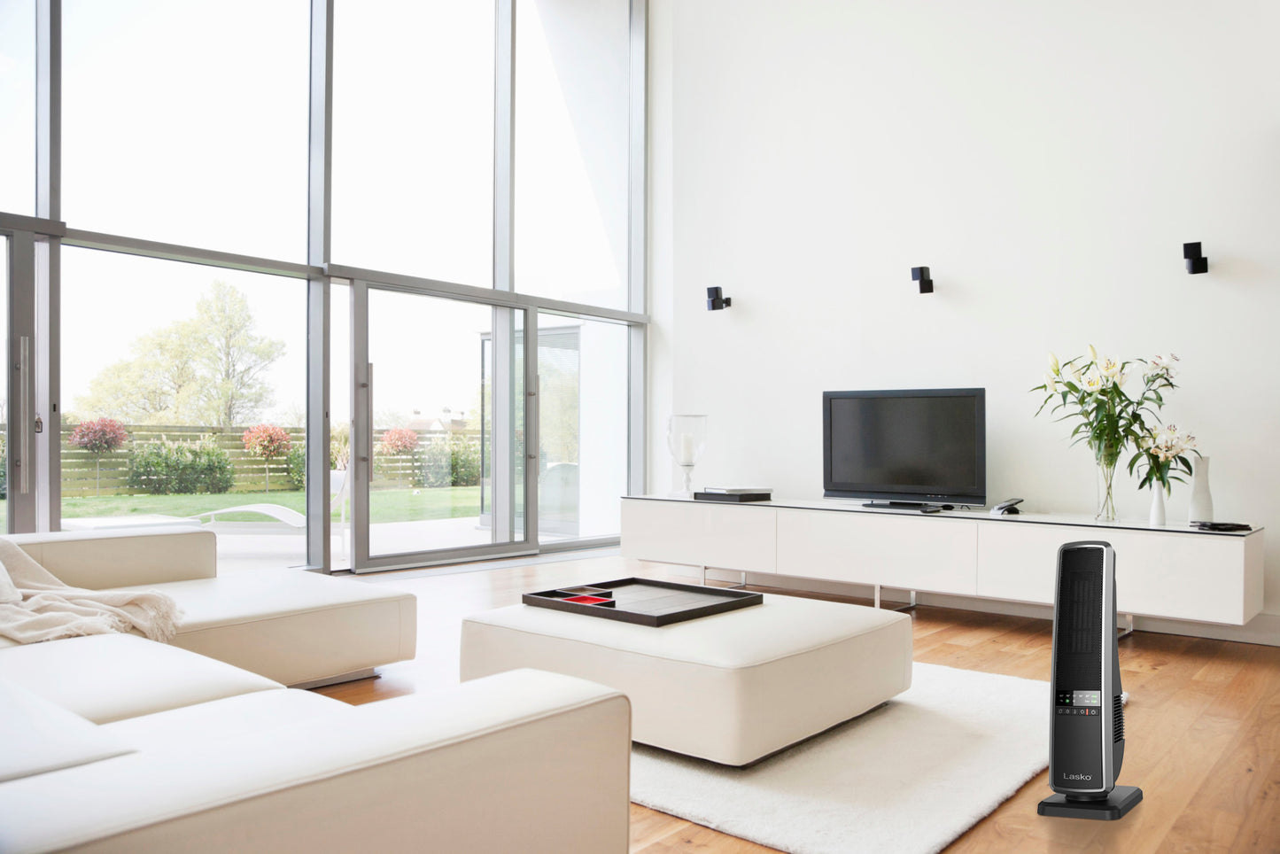 Lasko CT22650 Ceramic Tower Heater with Remote Control