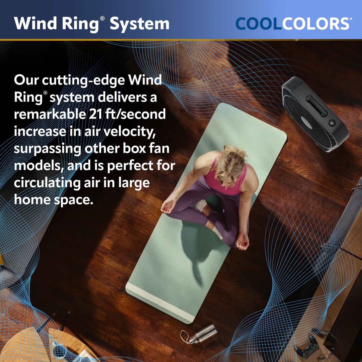 Lasko B20301 20" Weather Resistant Box Fan with 3 Speeds