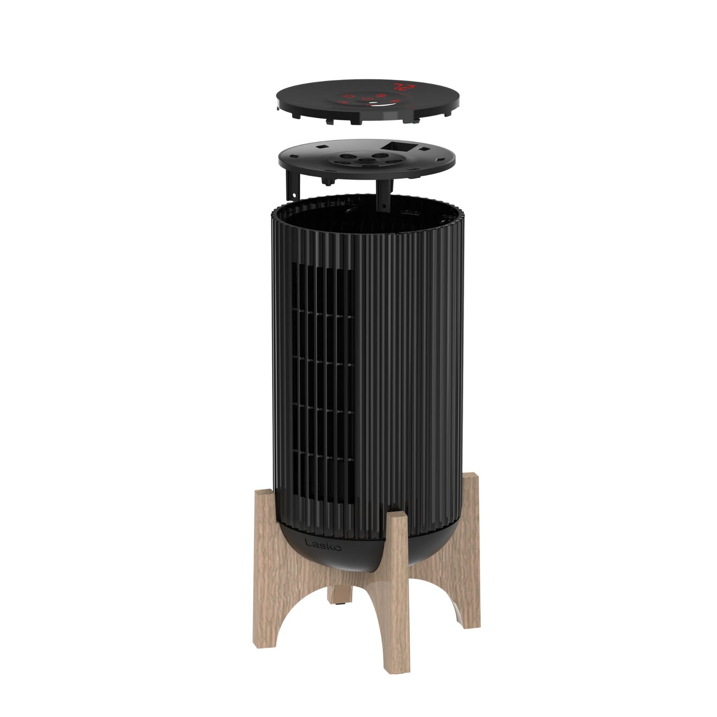 Lasko CX16550  Artisan Series Ceramic Space Heater and Base with Remote Control, Black