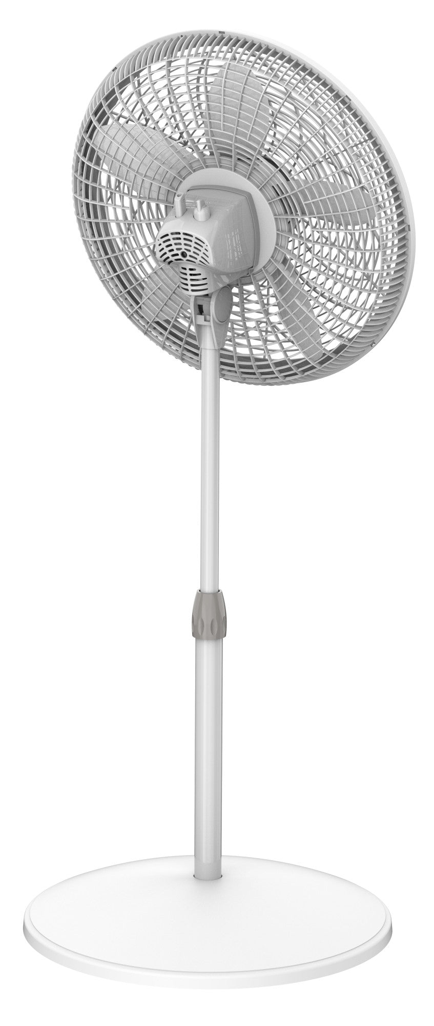 Lasko 18" Oscillating 3-Speed Elegance & Performance Pedestal Fan, 1820, White