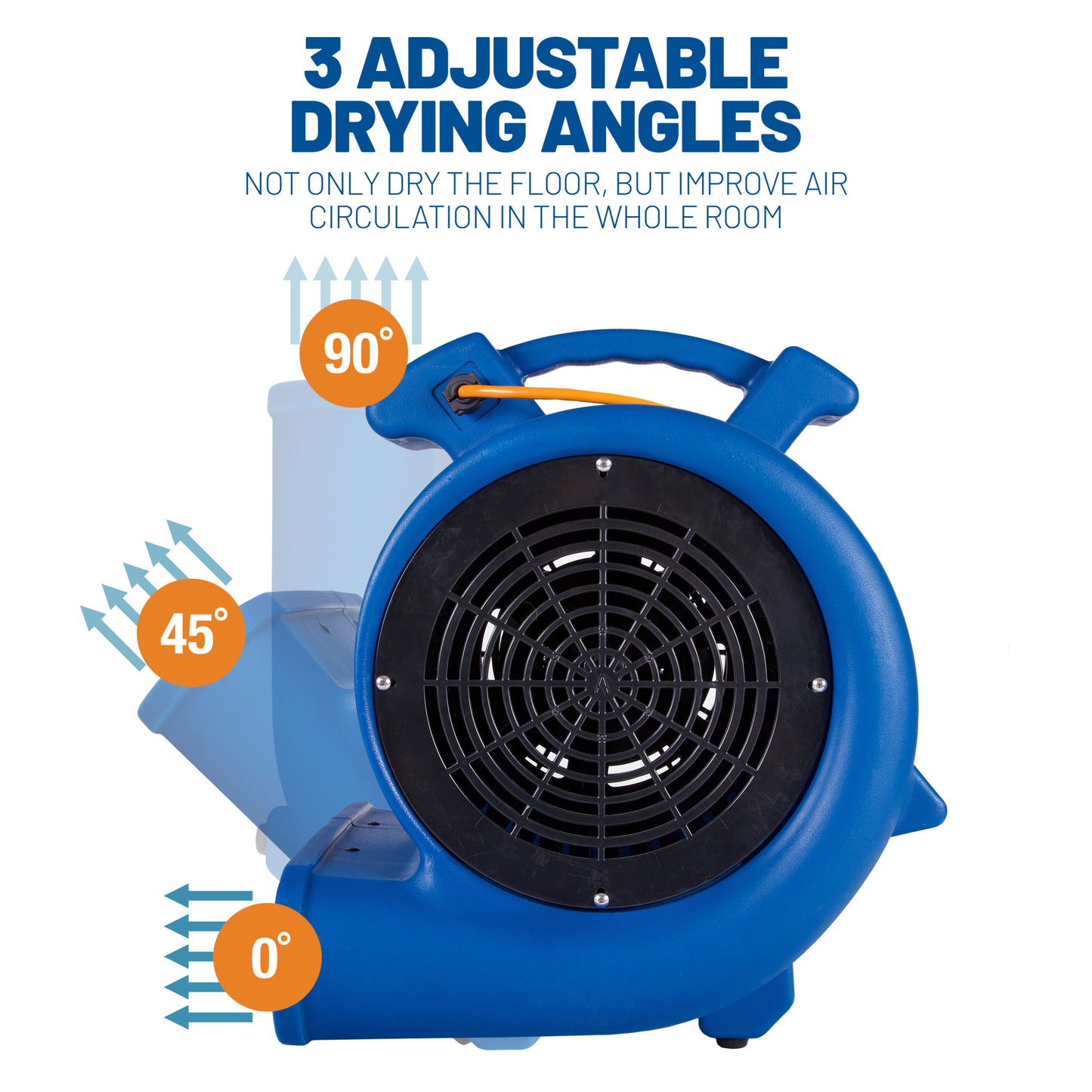 BlueDri Monsoon 1/2 HP 2550 CFM Air Mover Blower Fan