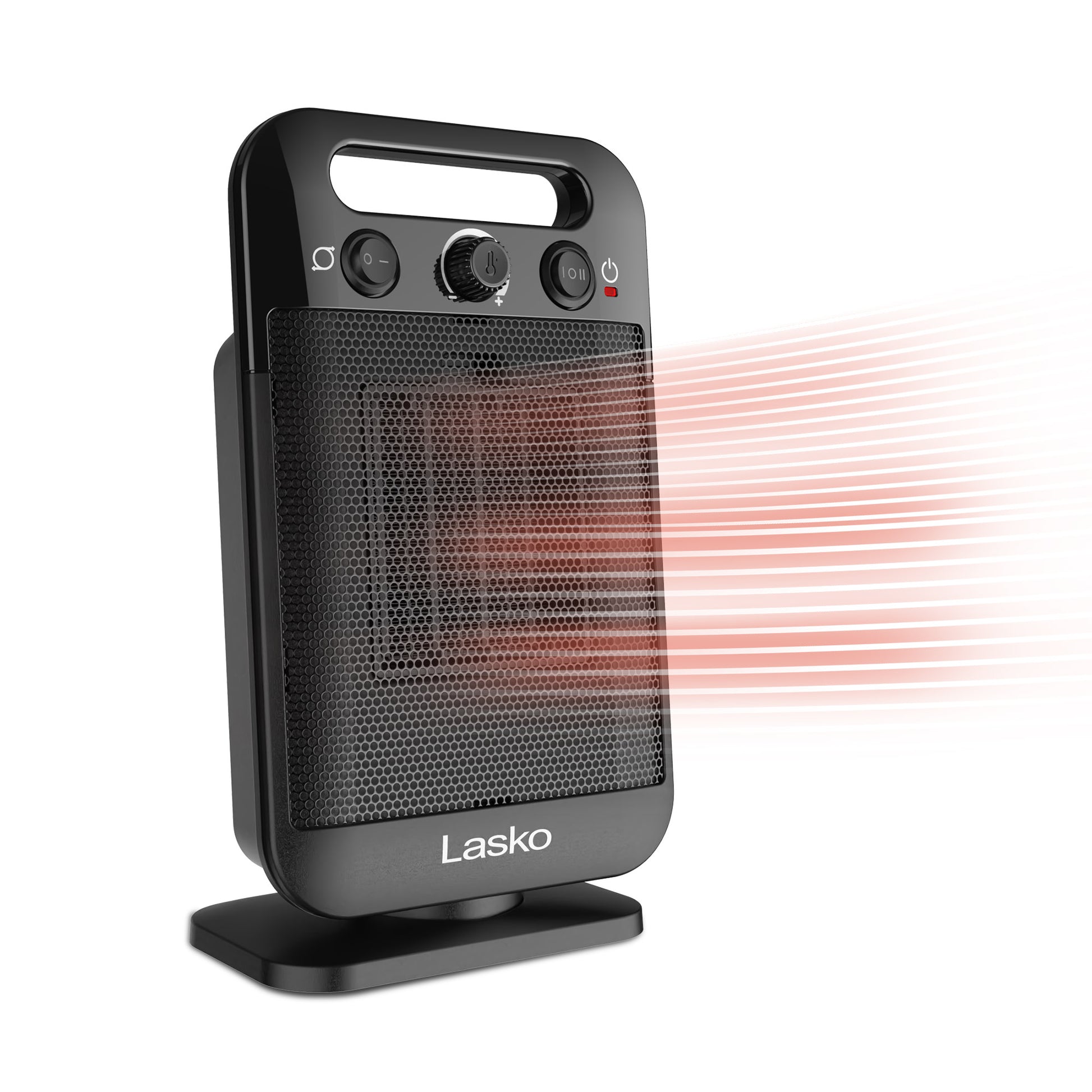 Lasko CD12100 Oscillating Personal Space Heater with Adjustable