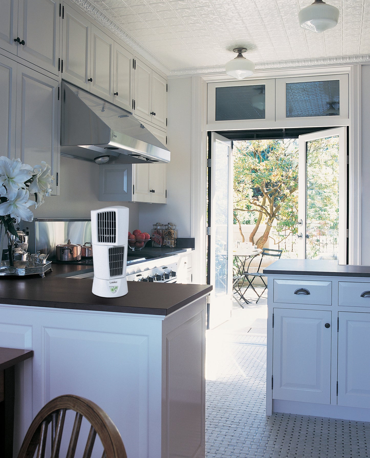 Lasko Platinum Desktop Wind Tower Fan, 4917, White