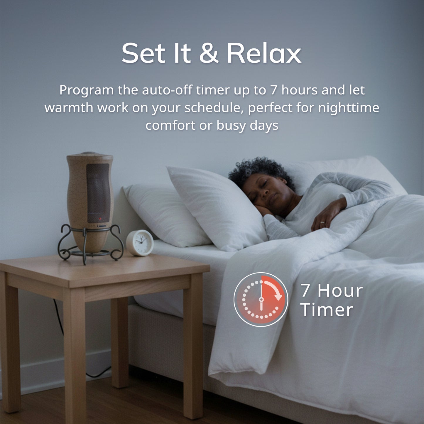 Lasko 1500W Electric Designer Series Ceramic Space Heater with Remote, 6435, Beige