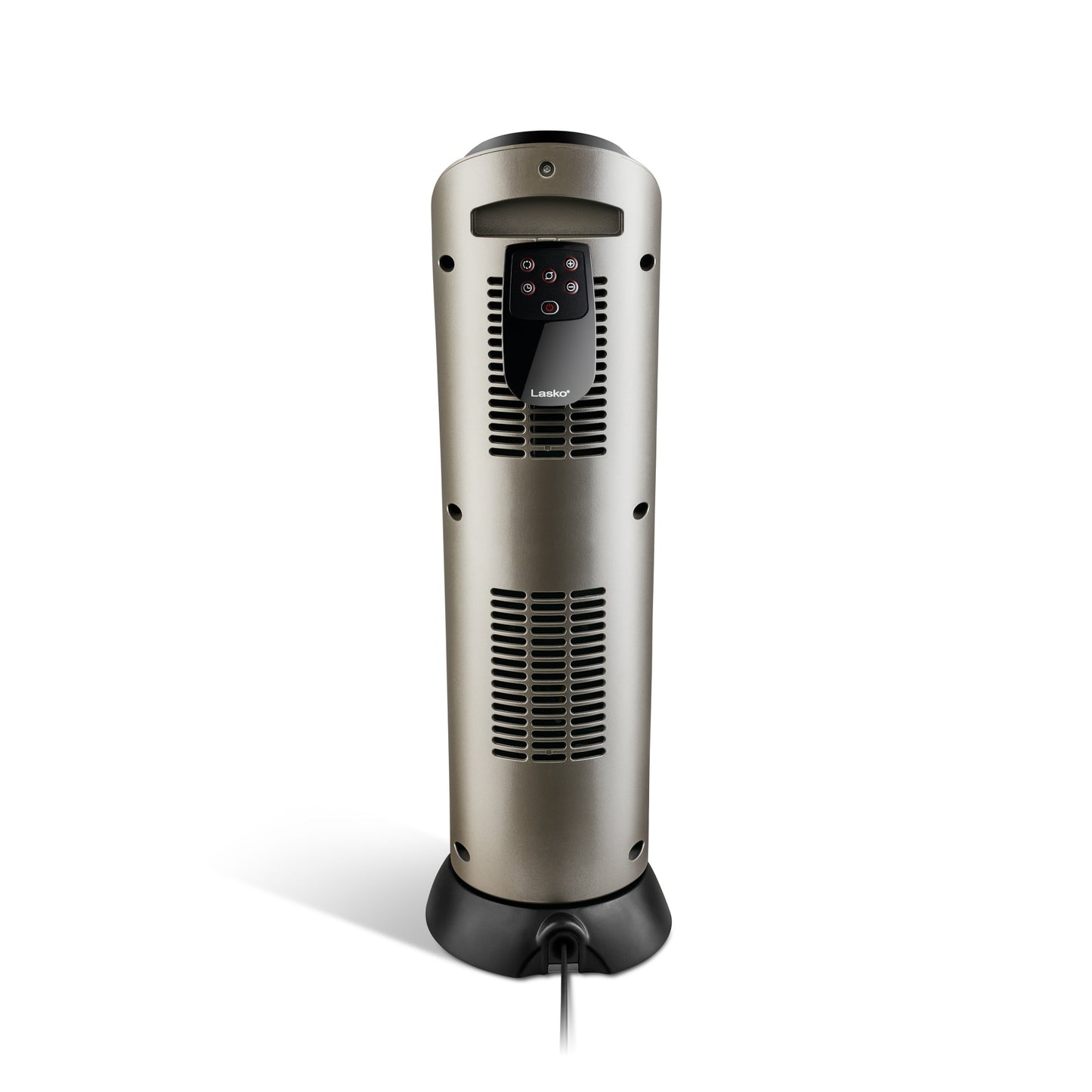 Lasko Electric Oscillating Ceramic Tower Space Heater with Remote Control, 751320, Black