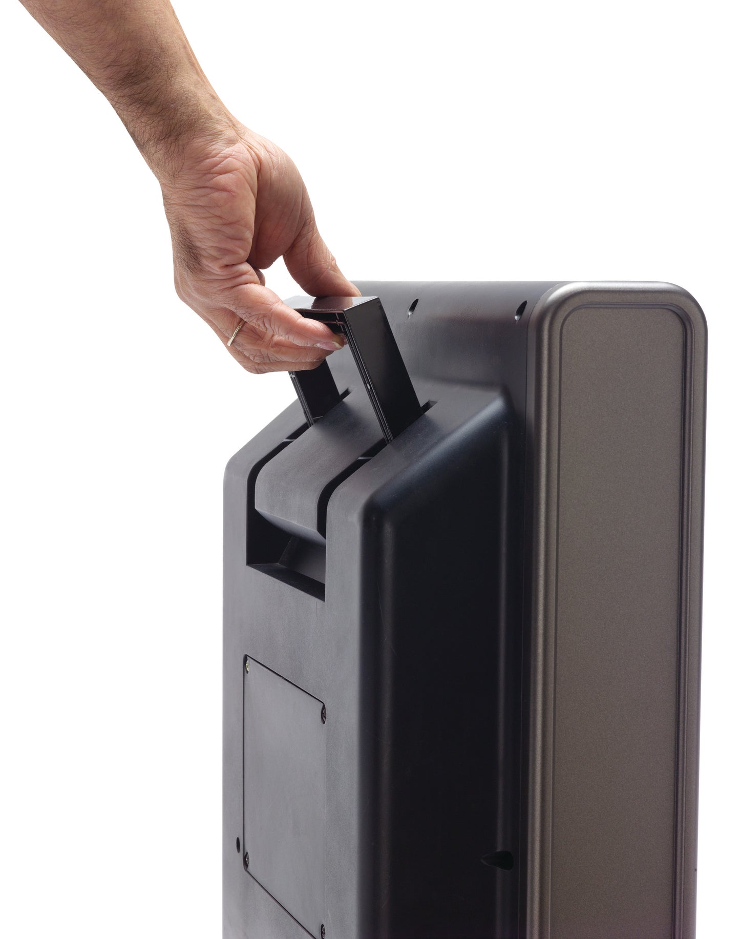 Lasko Portable Electric Ultra Ceramic Fireplace Space Heater, CA20100, Black