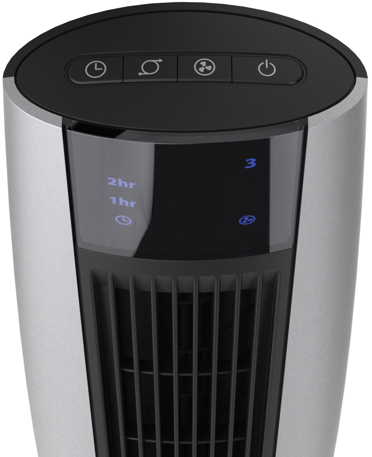 Lasko Oscillating Tower Fan with Remote Control, 2711, Black