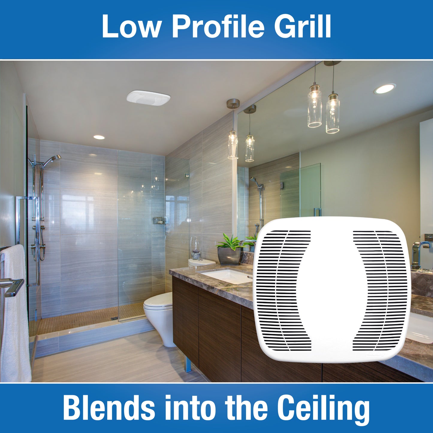 Air King ENERGY STAR® Certified 50 CFM Snap-In Exhaust Fan