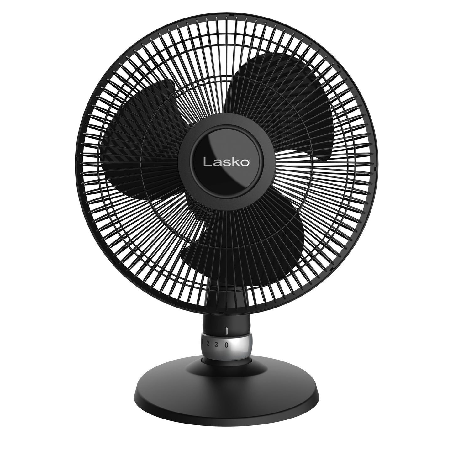 Lasko 3-Speed Table Fan with Widespread Oscillation, D12525, Black