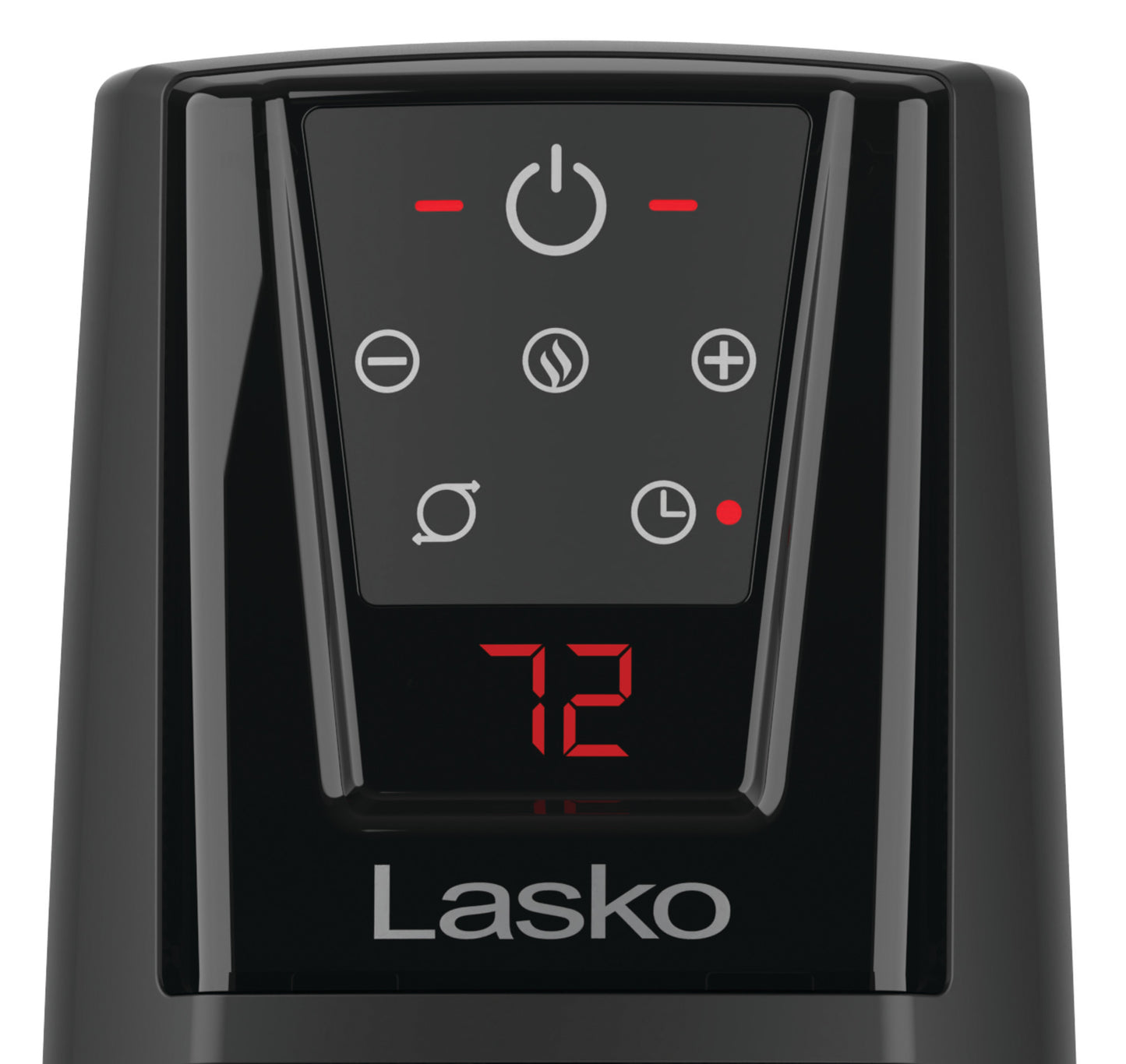 Lasko 1500W Digital Ceramic Tower Space Heater with Remote Control, CT20111, Black
