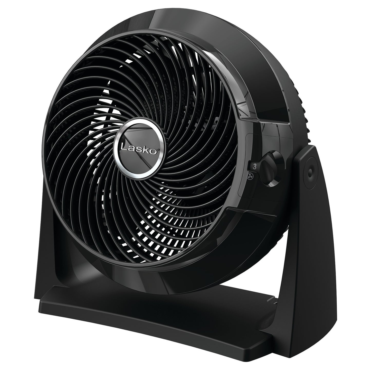 Lasko 10" Air Flexor 3- Speed High Velocity Floor Fan , 3635, Black