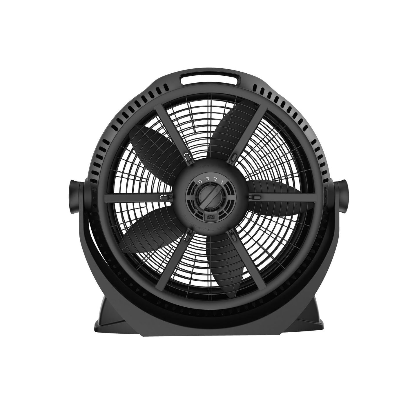 Lasko Wind Machine® 20" Air Circulator Fan with 320° Adjustable Tilt, Black
