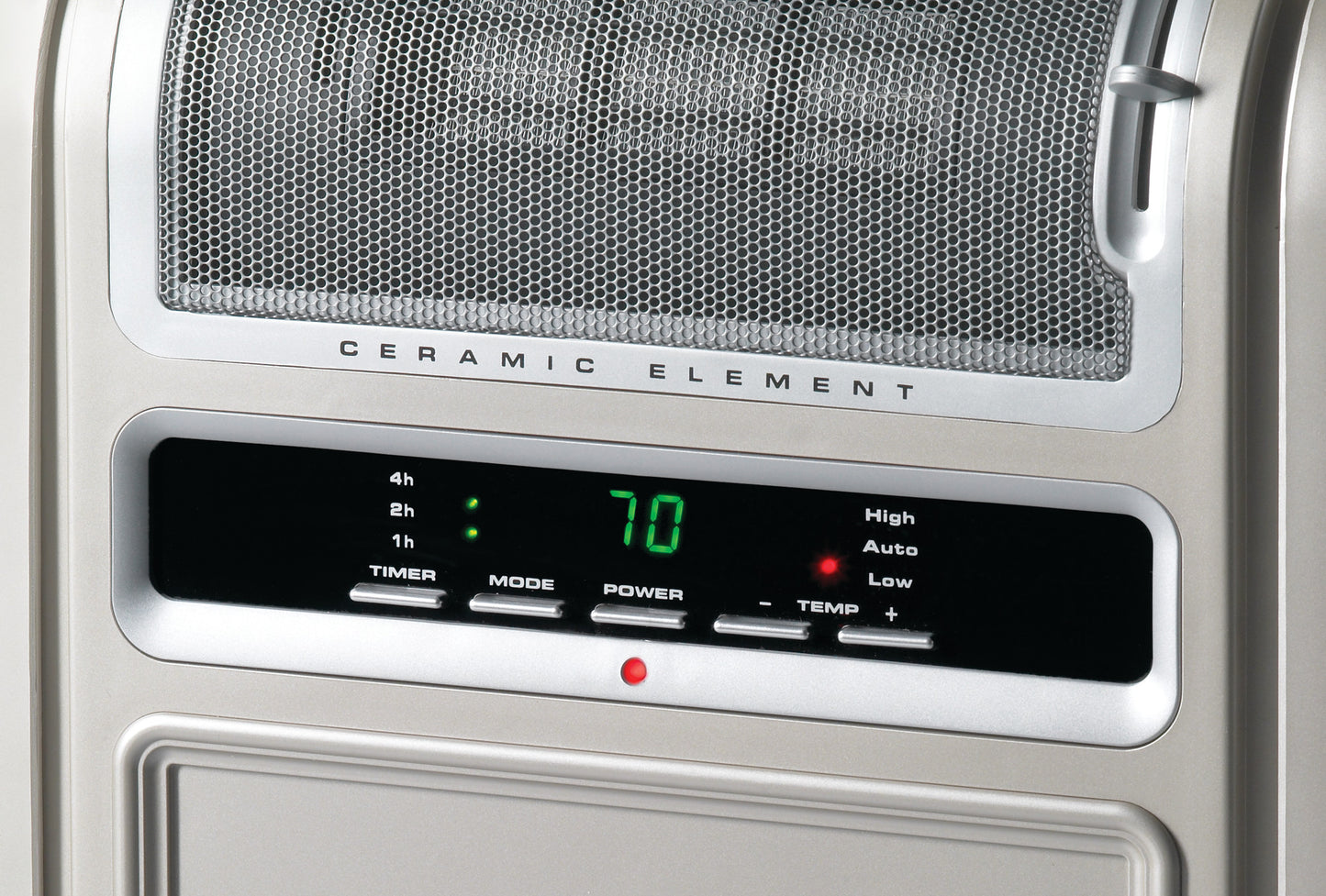 Lasko 1500W Cyclonic Ceramic Space Heater with Digital Display and a Timer, 75800, Beige