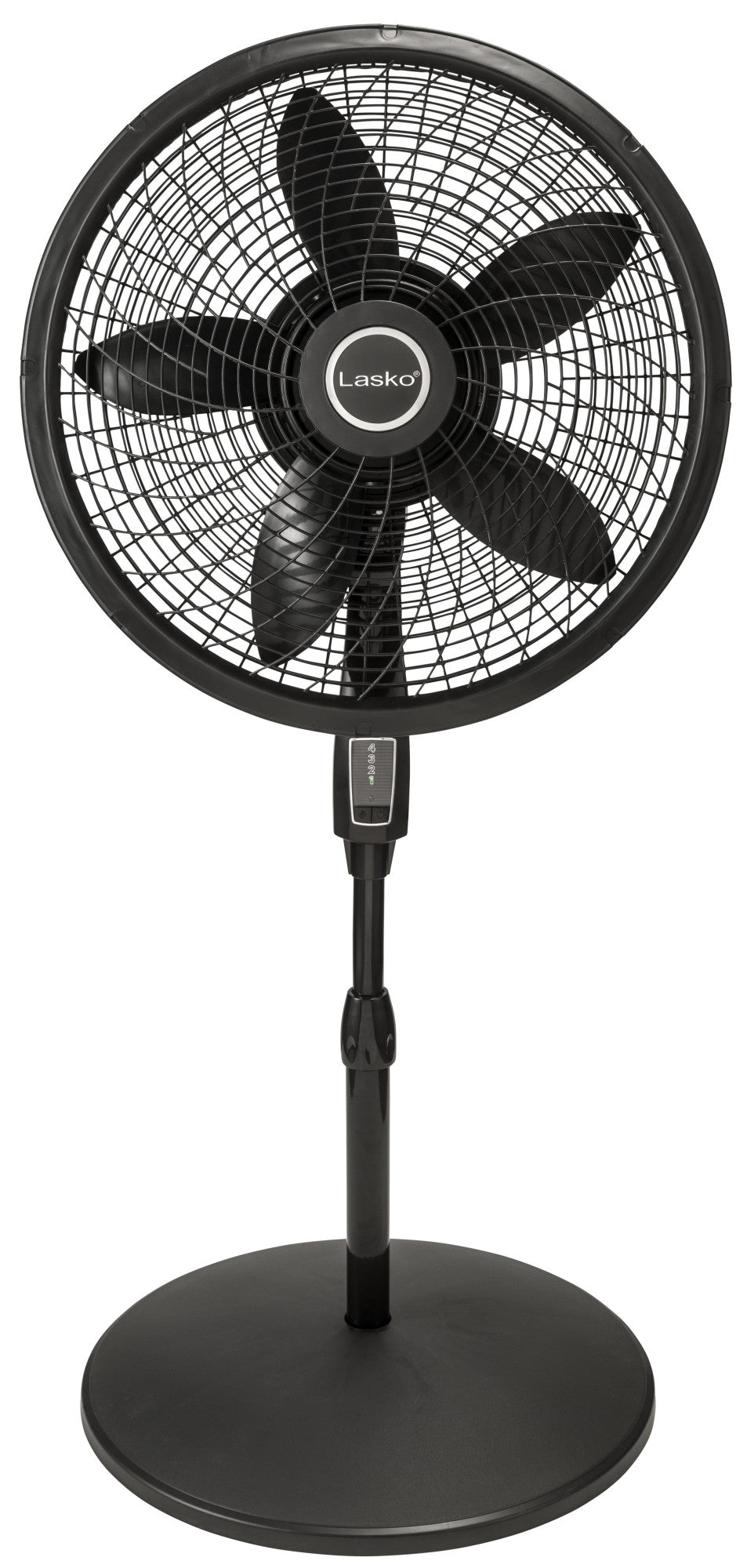 Lasko 18" Cyclone® Pedestal Fan with Remote Control, S18670, Black