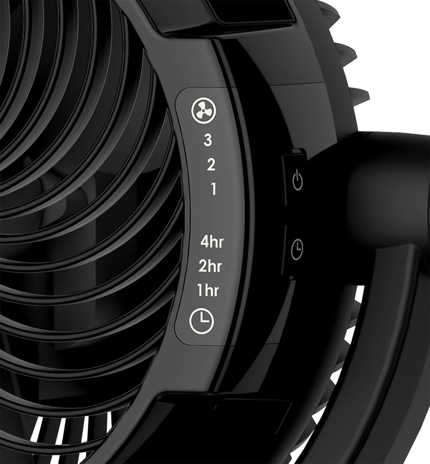 Lasko Compact Power Pedestal Fan with Remote Control, S08600, Black