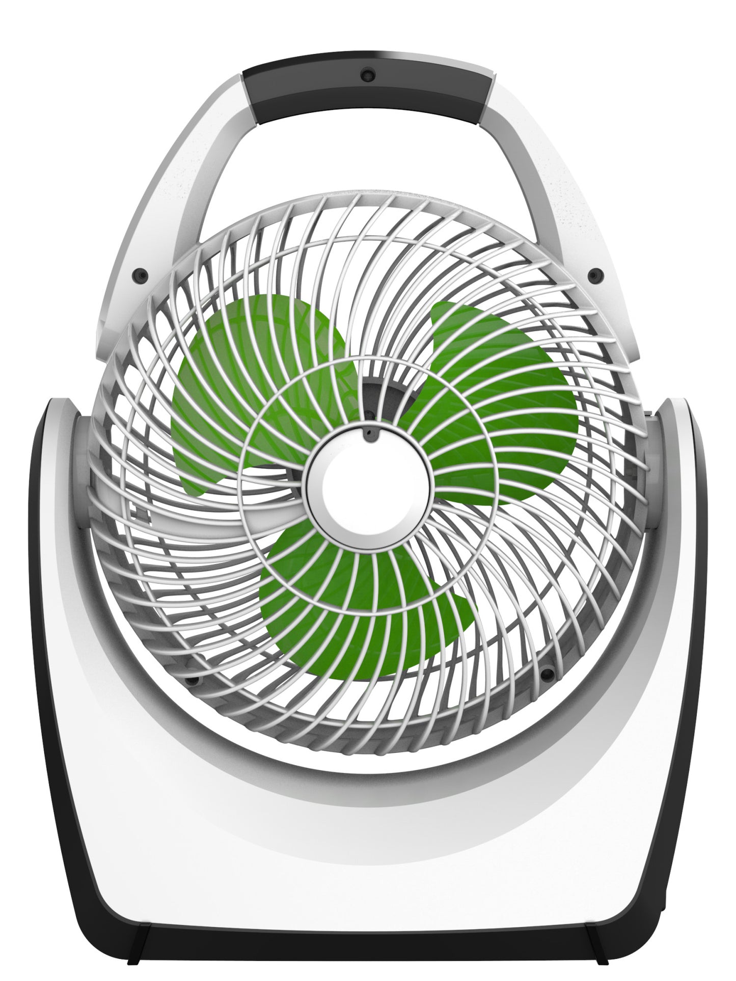 Lasko 17" 5-Speed Portable Battery Fan with 18V Lithium Ion Battery and Adapter, RB200, White