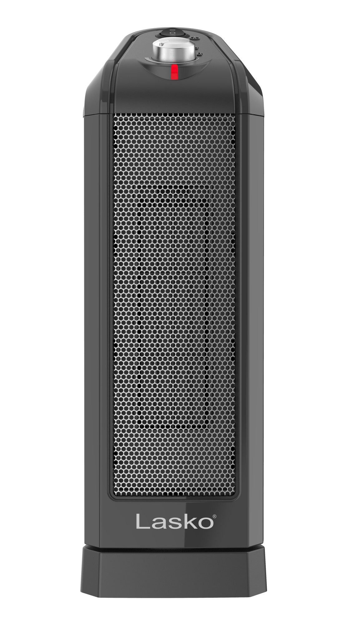 Lasko 1500W Electric Oscillating Ceramic Tower Space Heater, CT16451, Gray