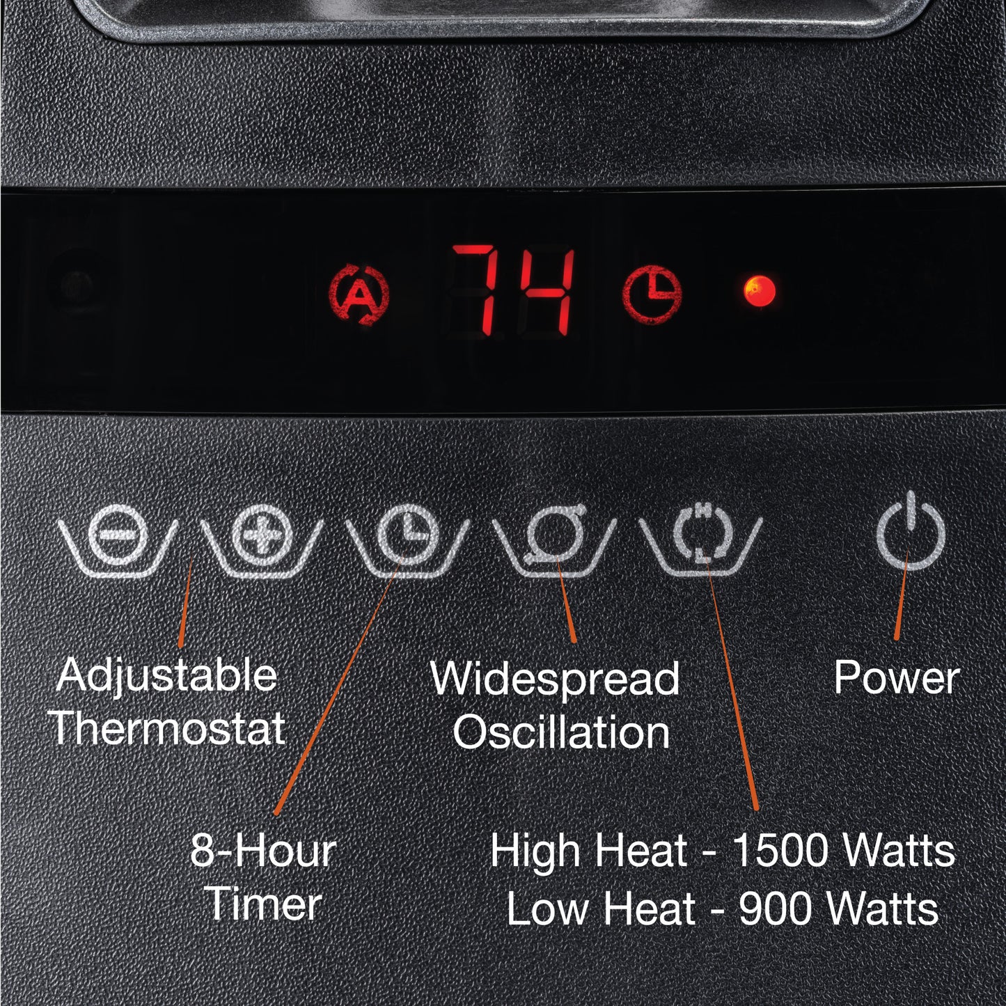 Lasko 1500W Bladeless Ceramic Tower Space Heater with Remote, AW310