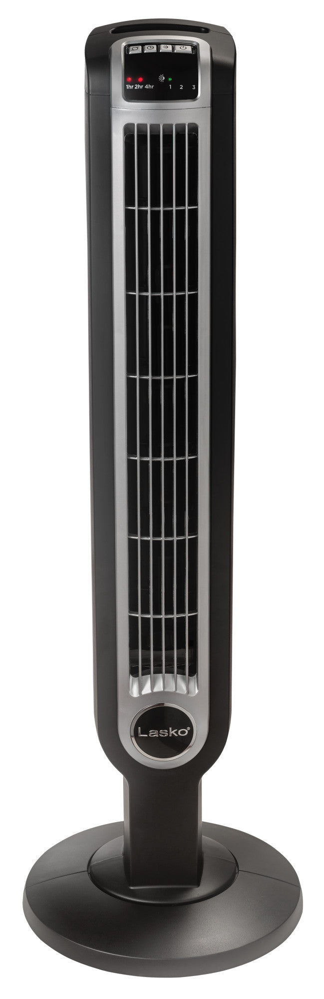 Lasko 36" Tower Fan with Nighttime Mode and Remote, T36205, Black