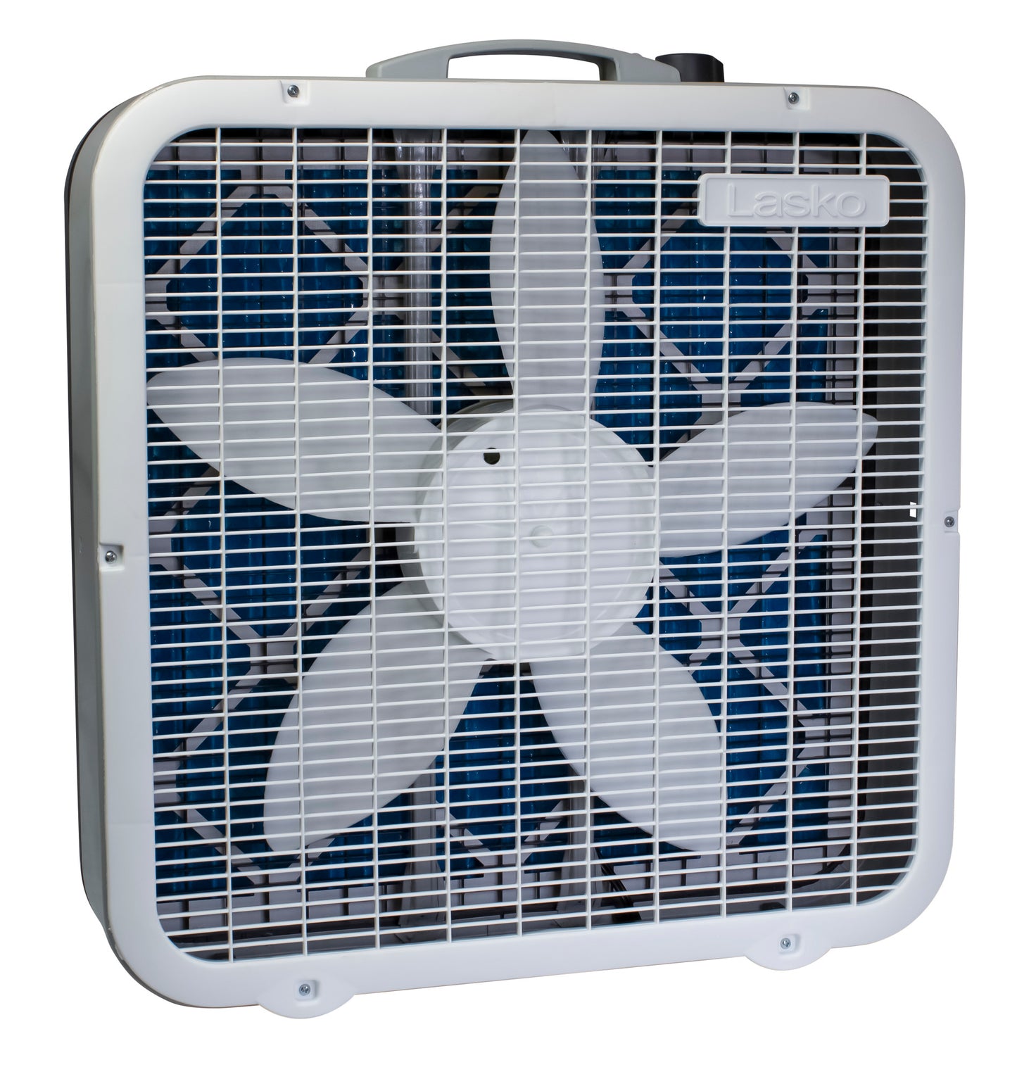 Lasko Air Flex 2-in-1 20-inch Box Fan and Air Purifier in One with 3 Speeds, FF305, White