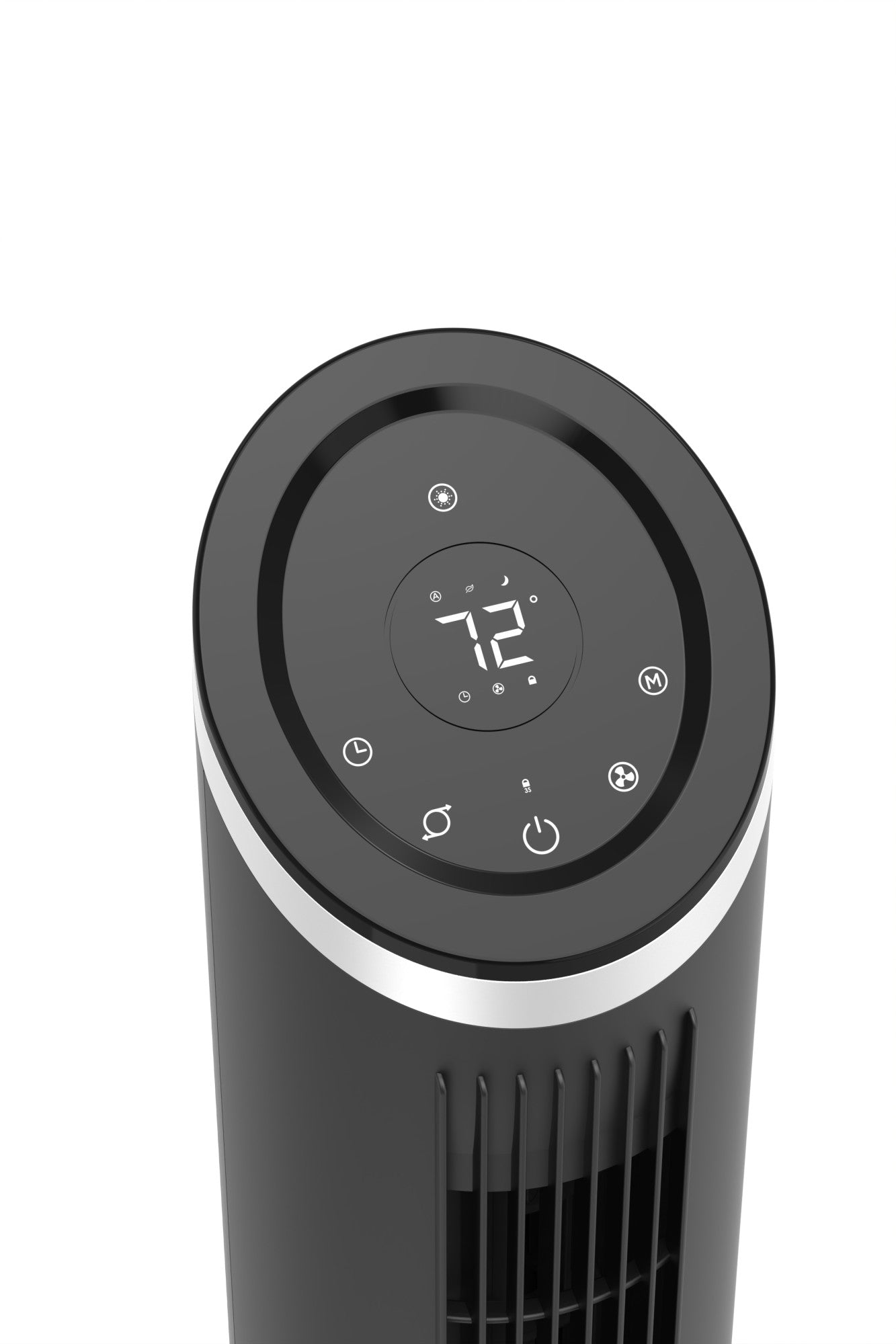 Lasko Apex 42" Tower Fan: Oscillating, 6-Speed, Remote, Timer, Black