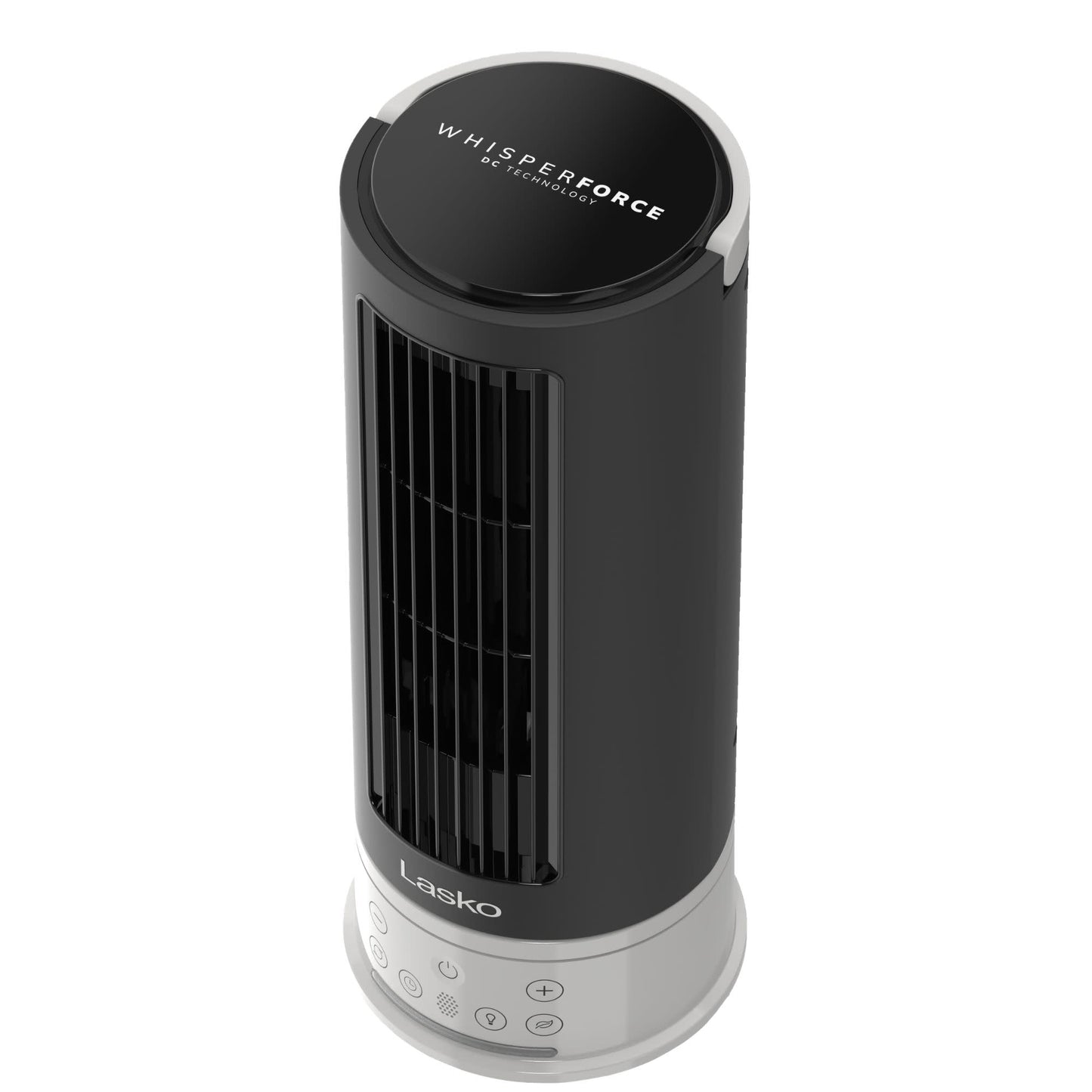 Lasko Pinnacle 15" DC Table Fan: Oscillating, 12-Speed, 15° Tilt, Remote, Black