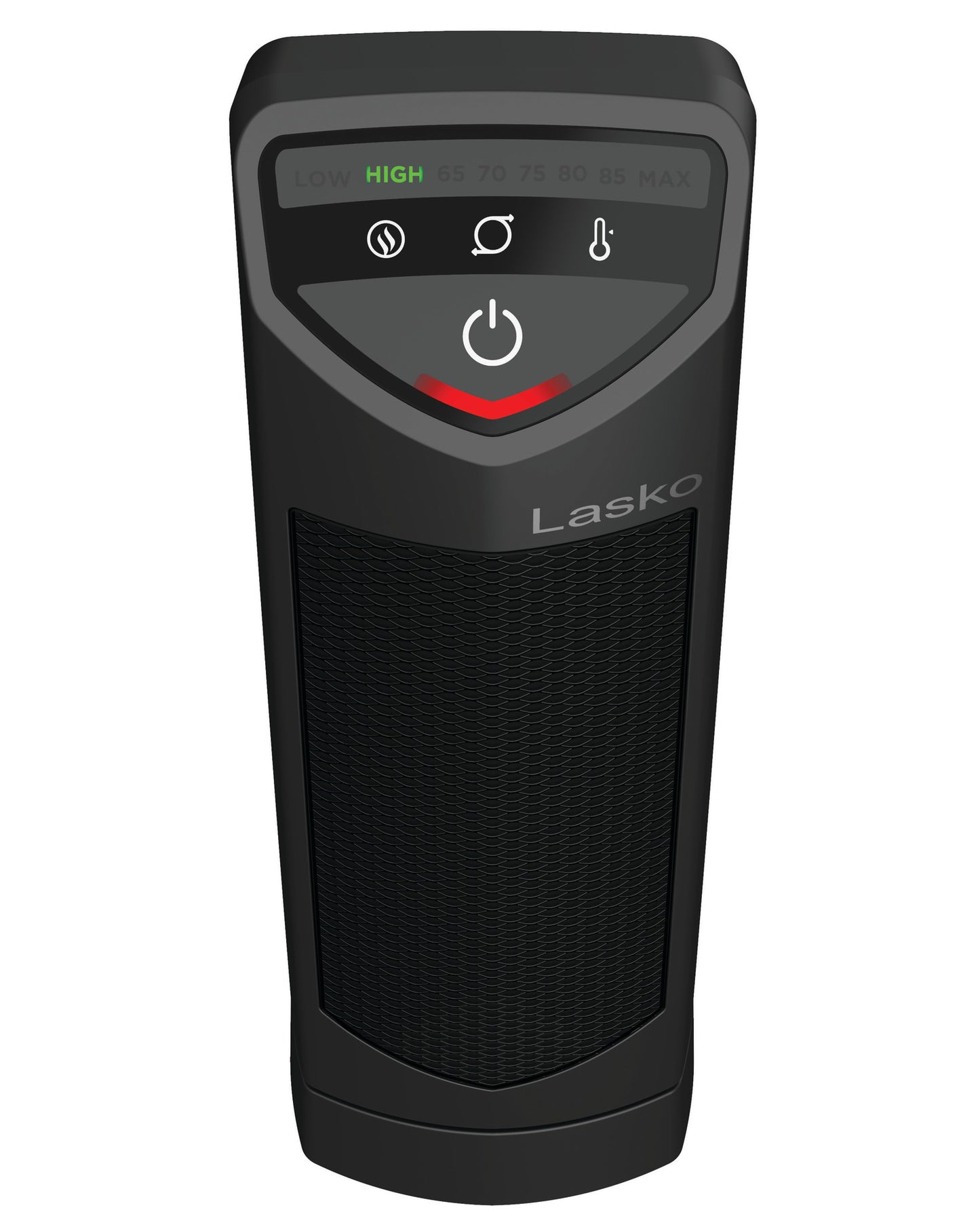Lasko 1500W Electric 14" Personal Oscillating Ceramic Tower Space Heater, CT14320, Black