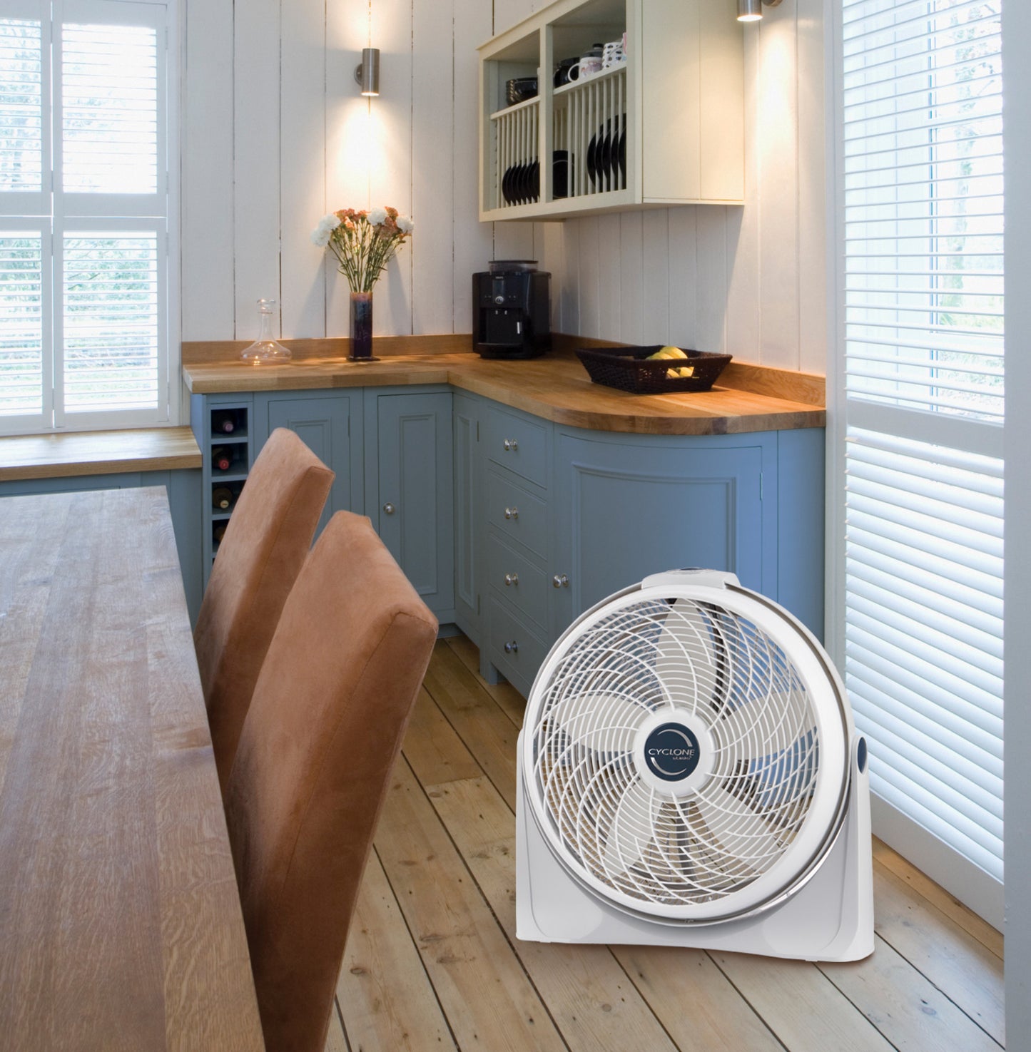 Lasko 3520 20" Cyclone Power 3-Speed Air Circulator Fan