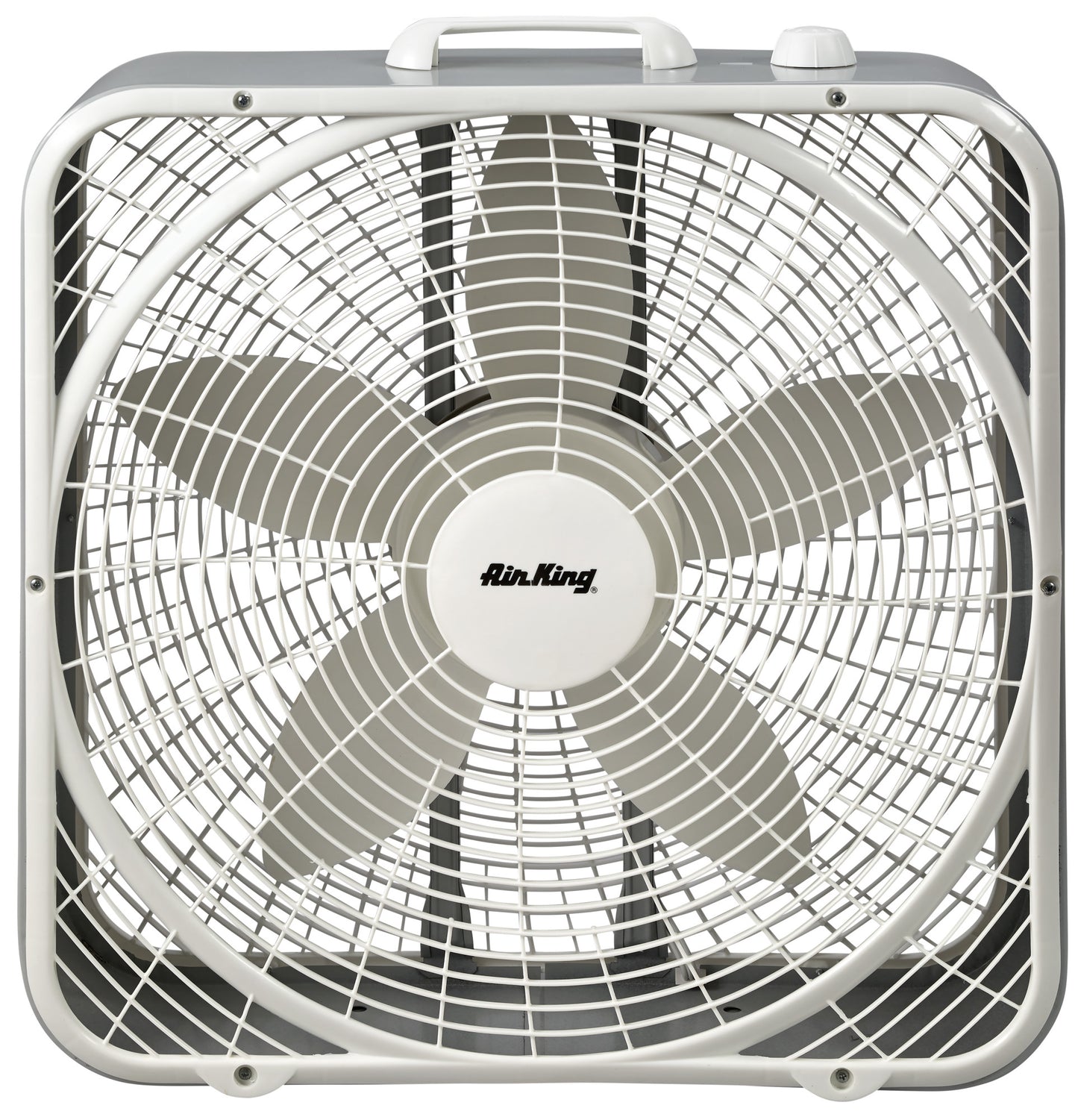 Air King 20" Commercial Grade Box Fan (3-speed, white)