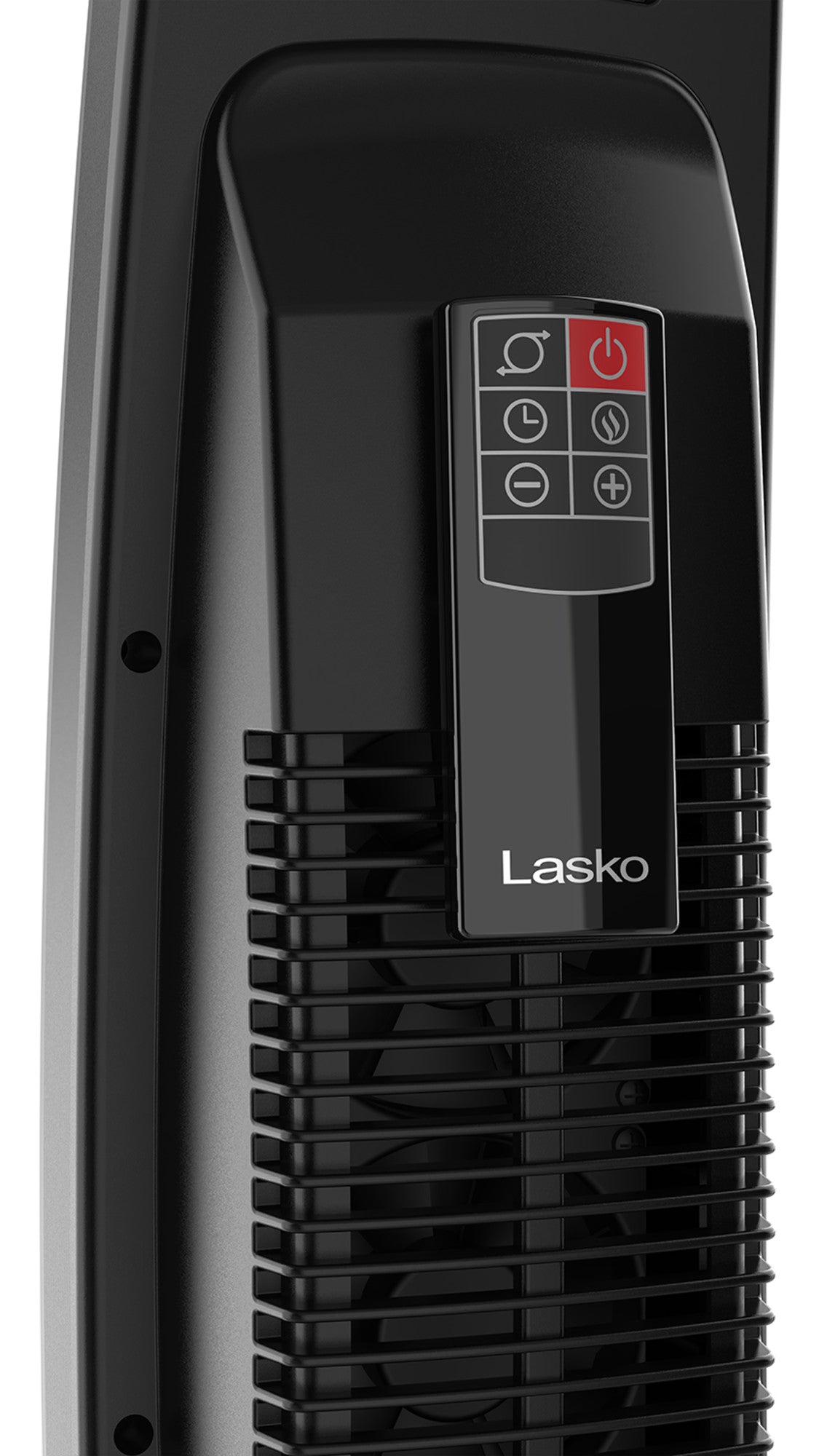 Lasko 1500W Digital Ceramic Tower Space Heater with Remote Control, CT20111, Black