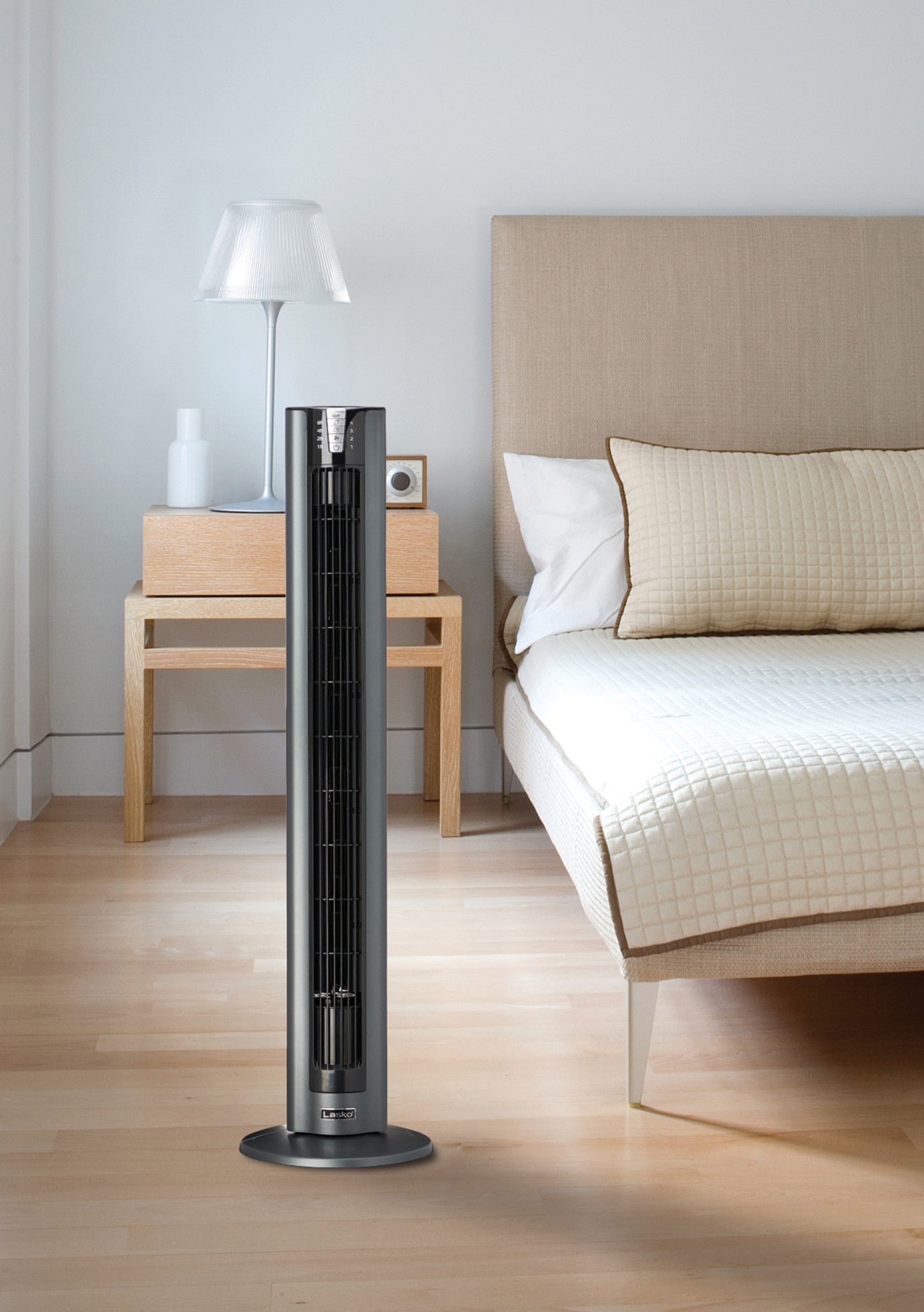 Lasko 48" Xtra Air Tower Fan with Ionizer and Remote Control, T48303