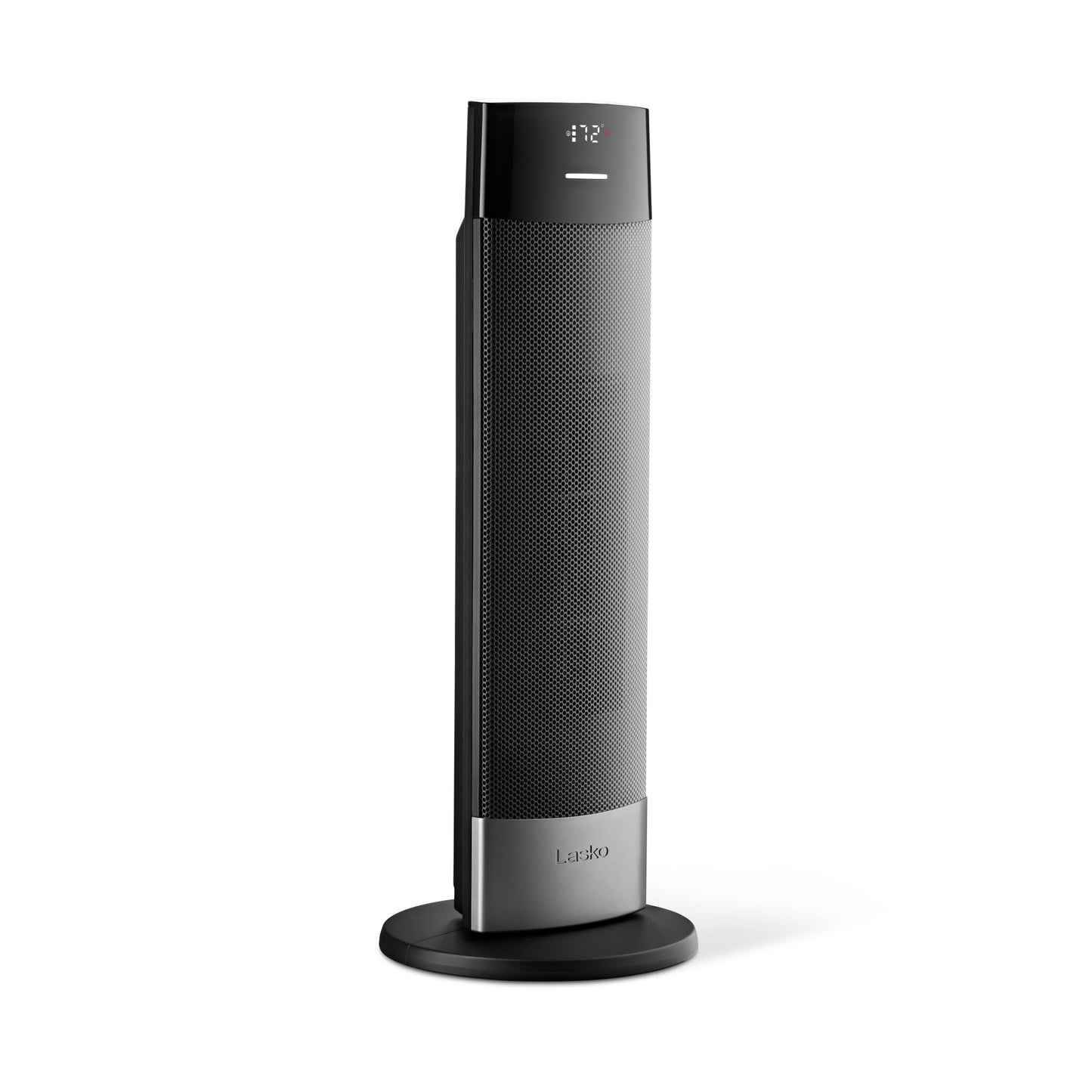 Lasko CT24950 Ellipse 24" Tower Space Heater with Remote Control, Black