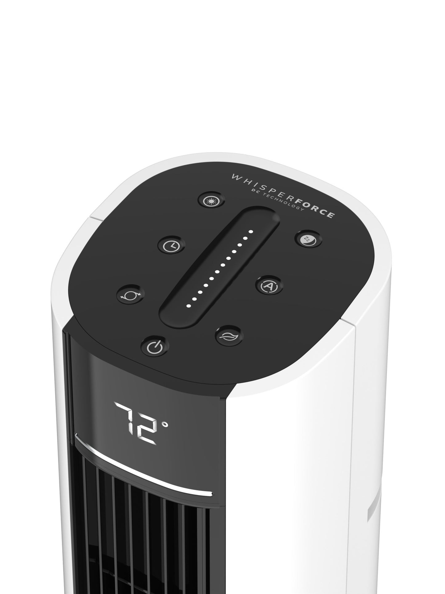 Lasko TDC402 WhisperForce™ DC 40" Tower Fan (12-speed, remote, white)