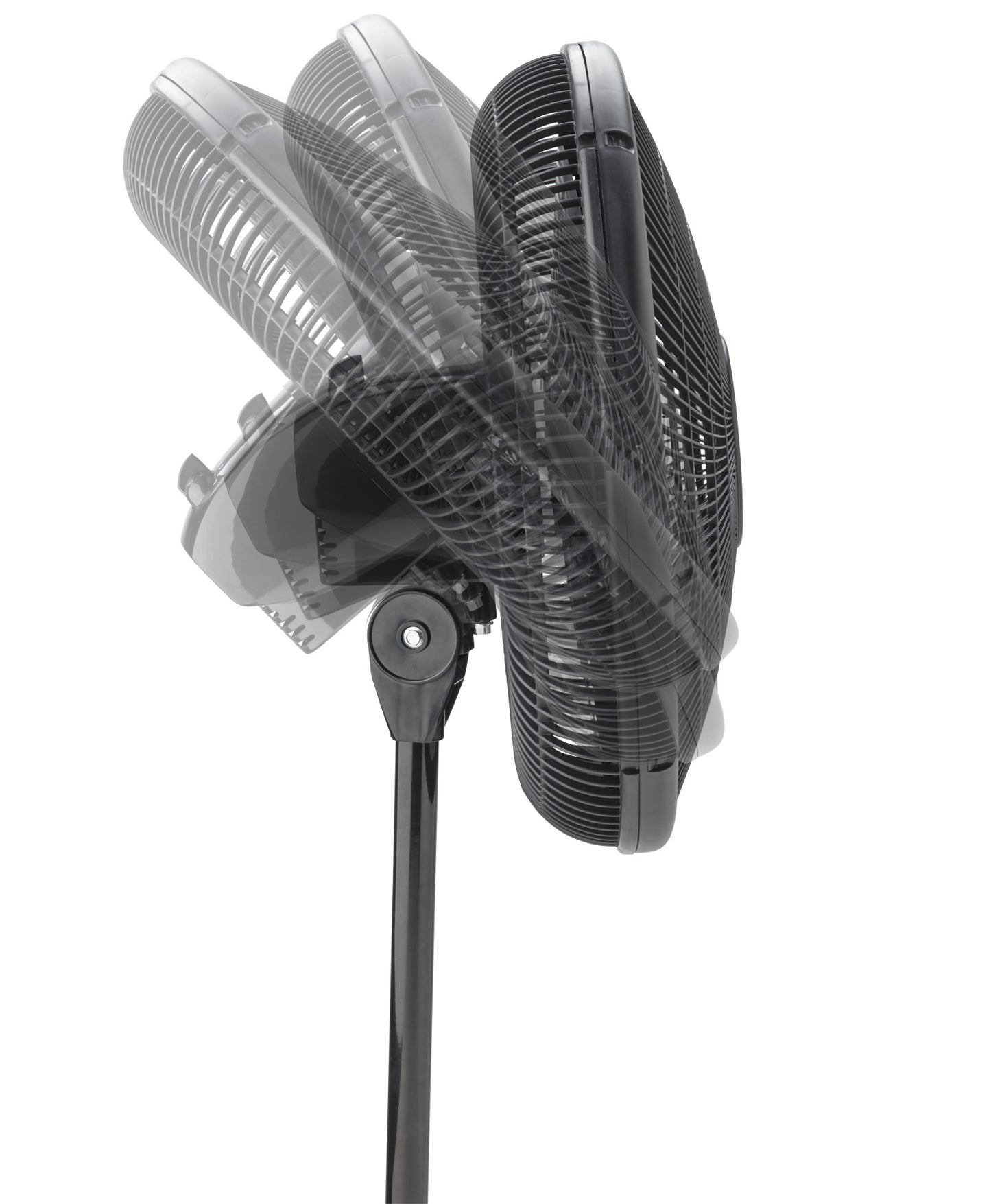 Lasko 16" Oscillating 3-Speed Pedestal Fan, 2521, Black