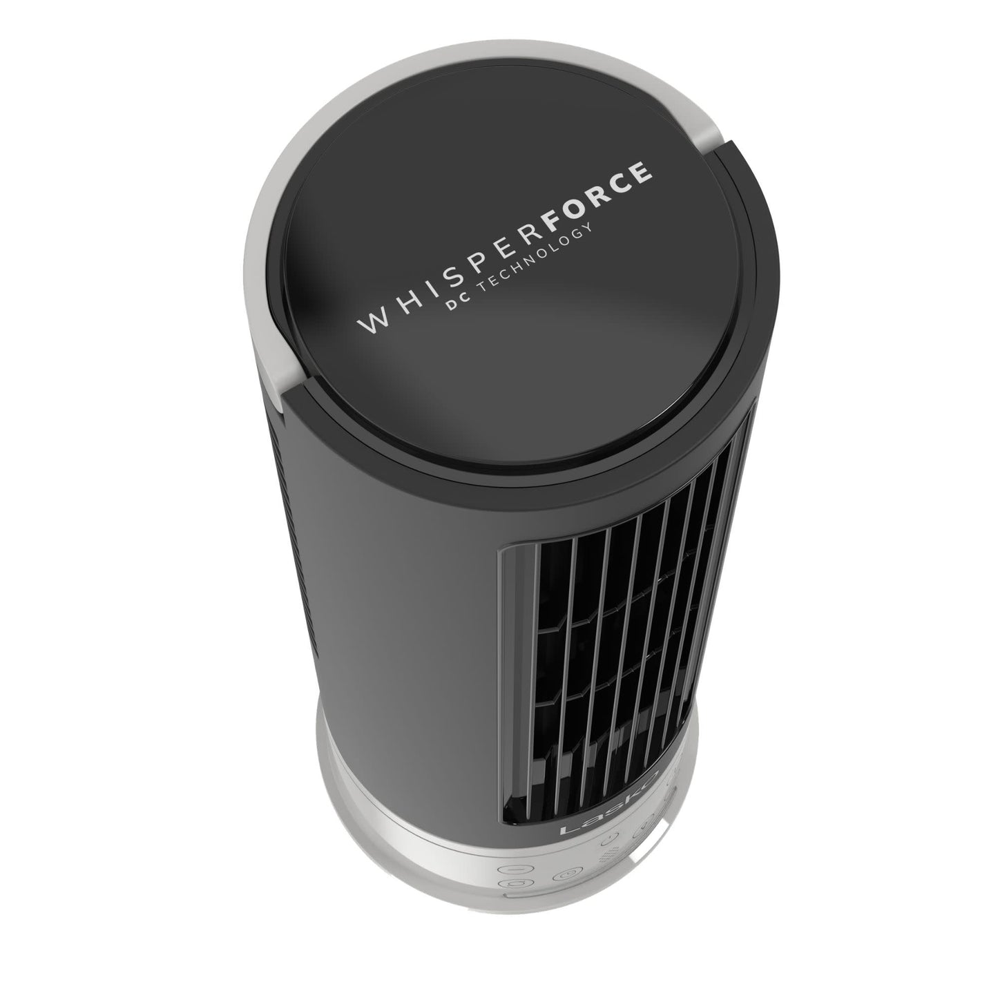 Lasko Pinnacle 15" DC Table Fan: Oscillating, 12-Speed, 15° Tilt, Remote, Black